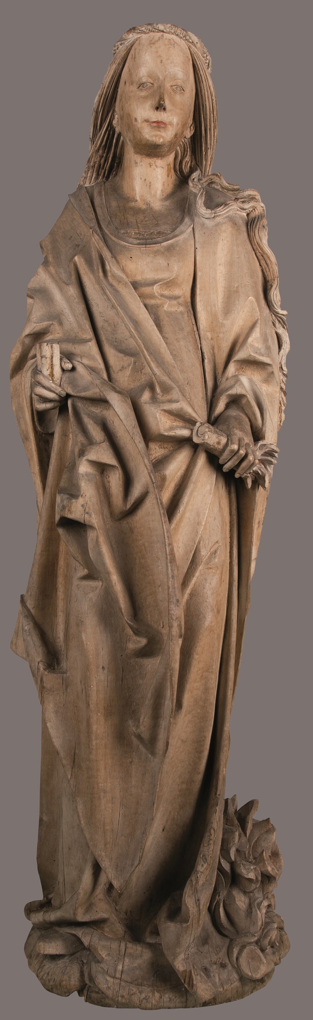 Skulptur: Hl. Afra (Dominikanermuseum Rottweil CC BY-NC-SA)