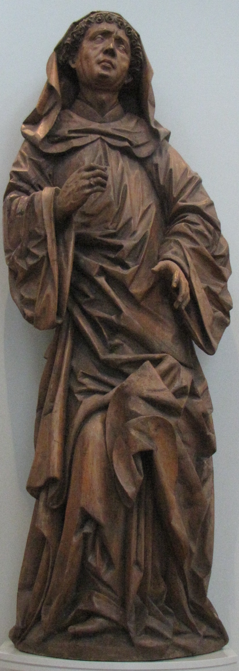 Skulptur: Hl. Abt (Dominikanermuseum Rottweil CC BY-NC-SA)