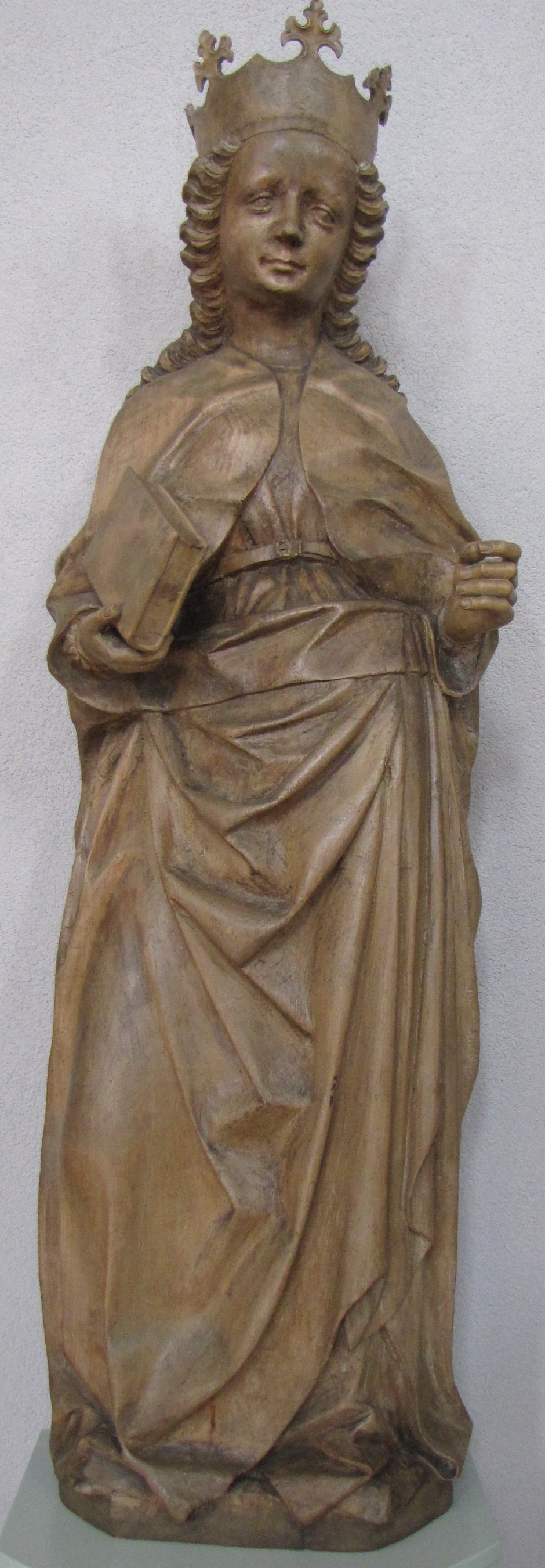 Skulptur: Hl. Ursula (Dominikanermuseum Rottweil CC BY-NC-SA)