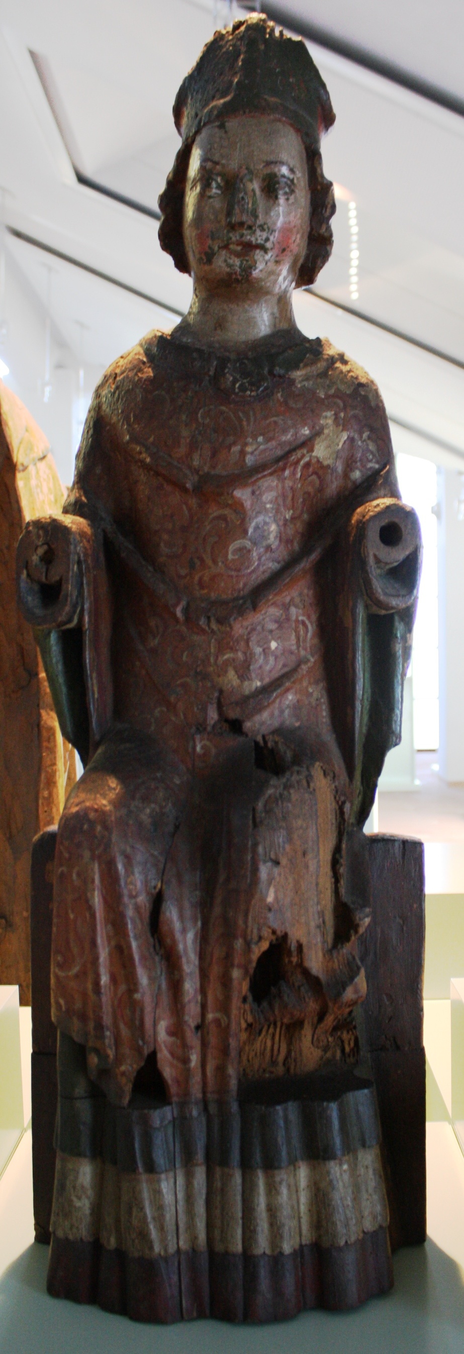 Skulptur: Hl. Eberhard (Dominikanermuseum Rottweil CC BY-NC-SA)