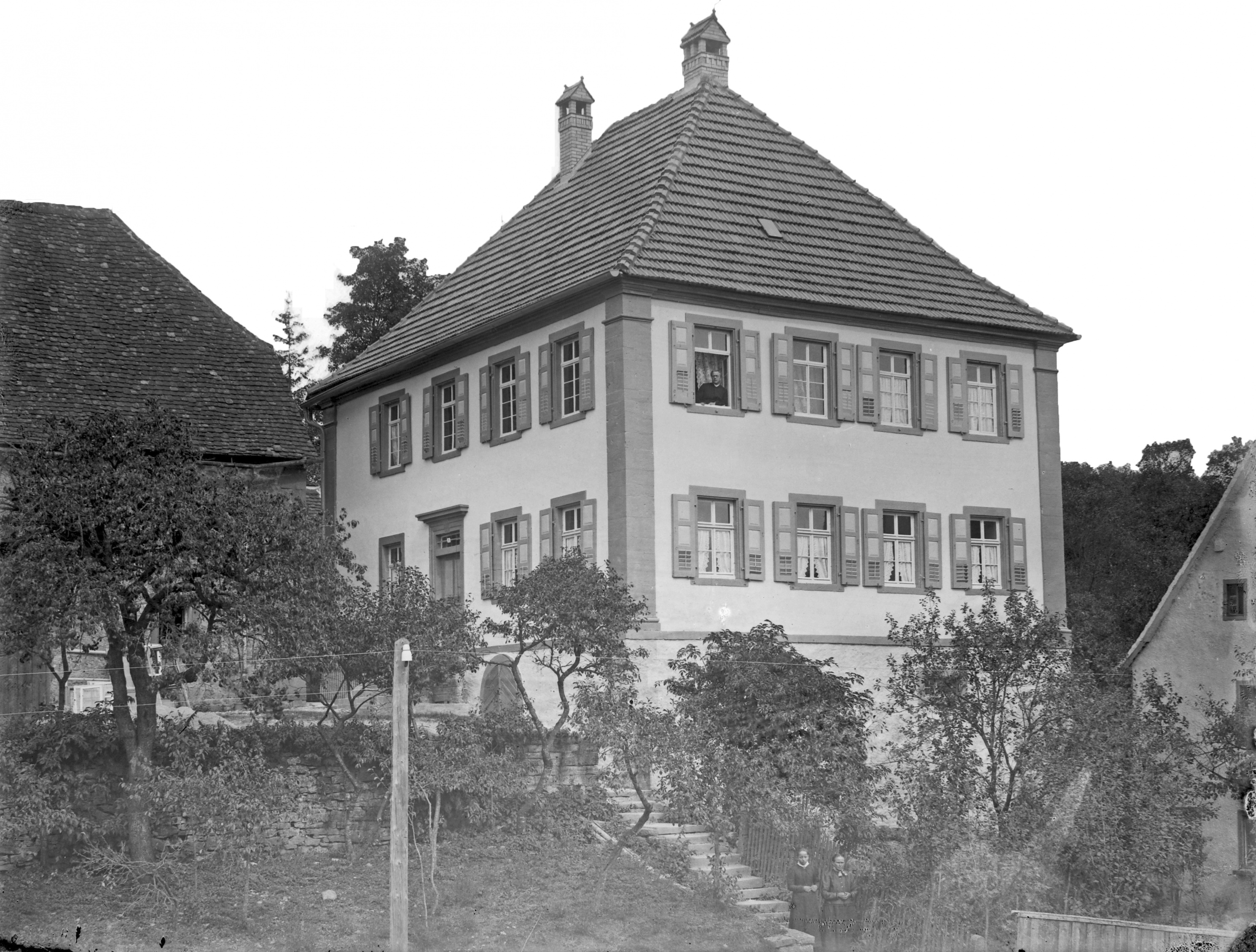 Kath. Pfarrhaus Hettingen (Bezirksmuseum Buchen CC BY-NC-SA)