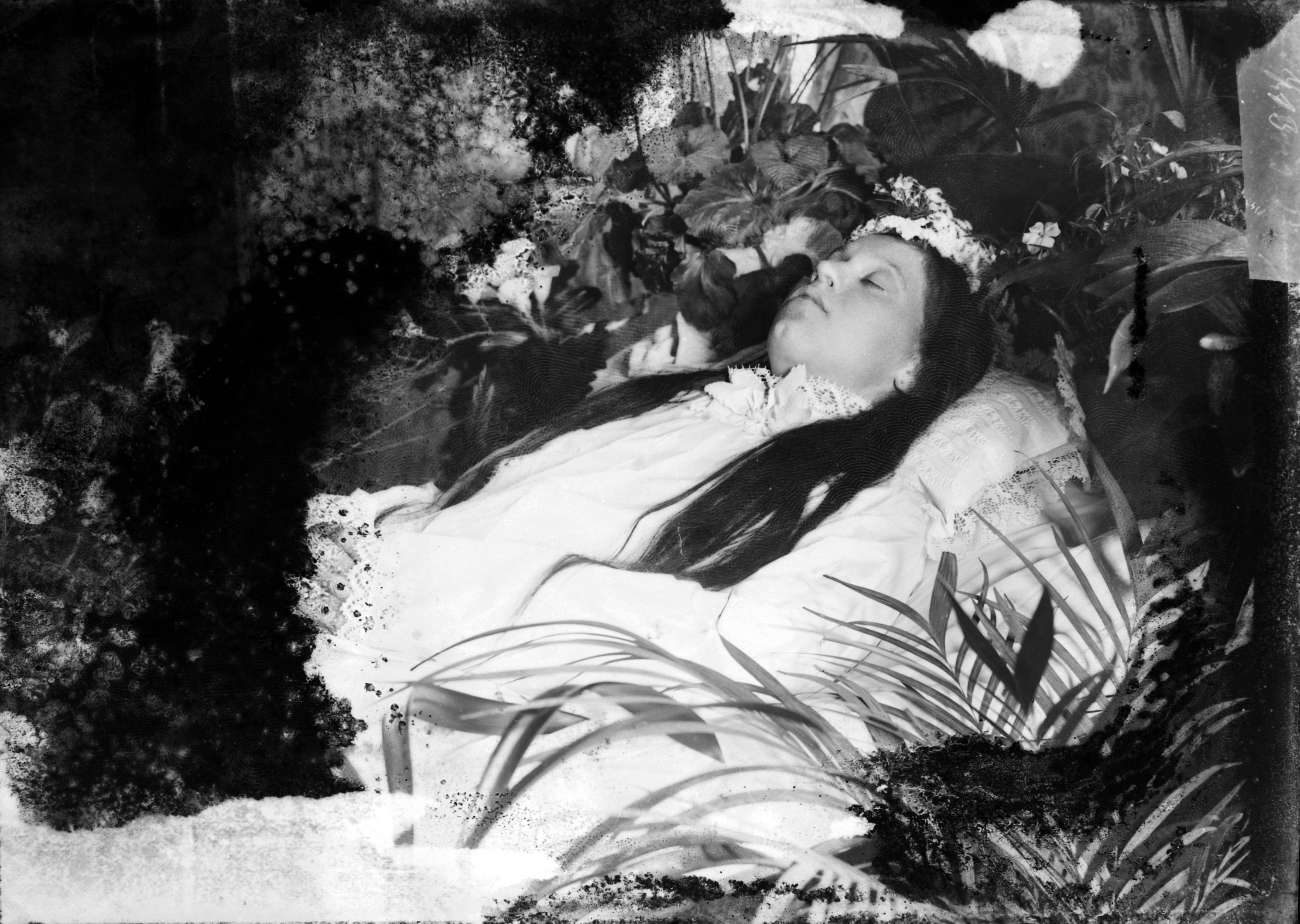Mädchen auf dem Totenbett (Bezirksmuseum Buchen CC BY-NC-SA)