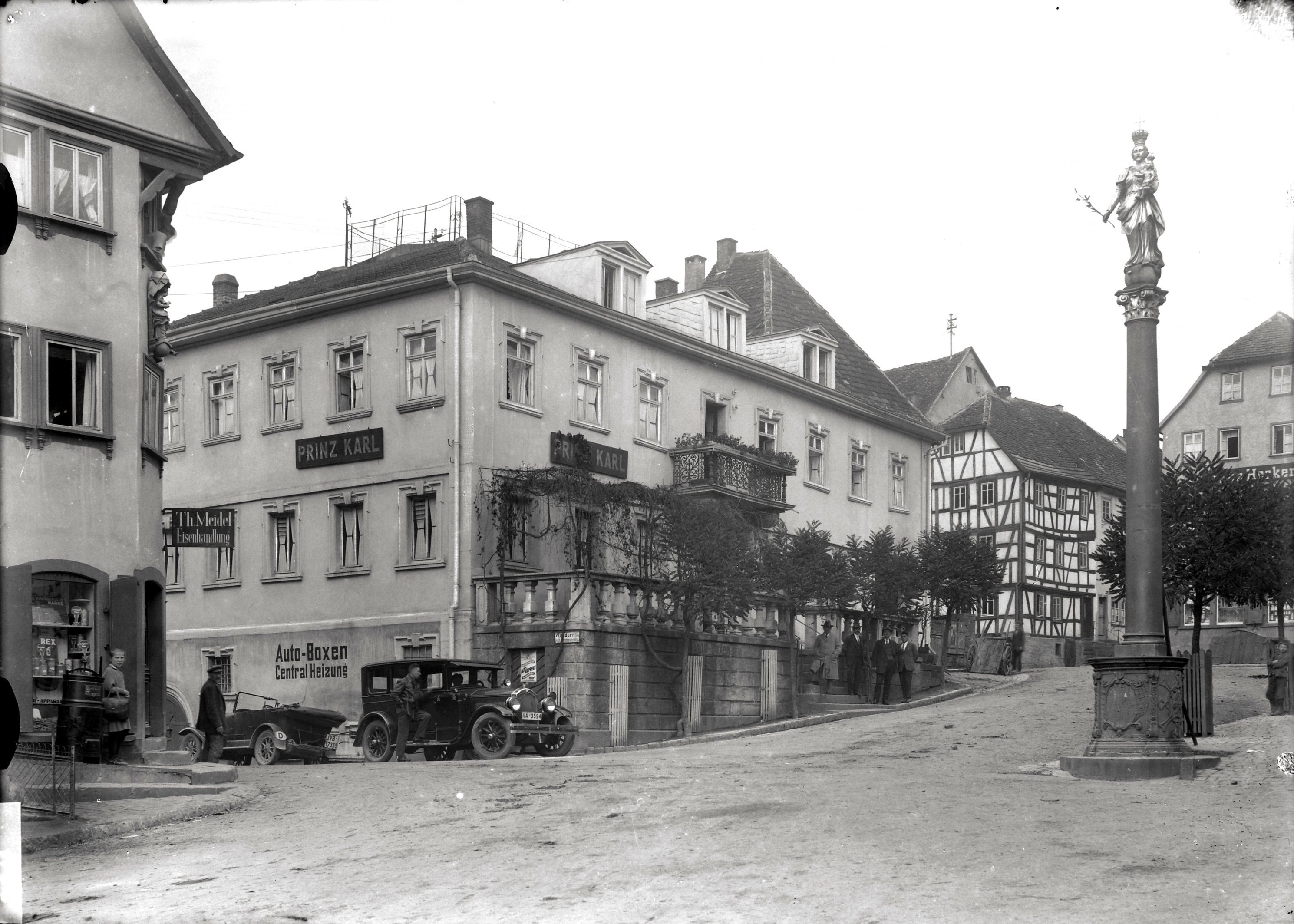 Buchen, Hotel und Gasthof Prinz Carl (4 von 6) (Bezirksmuseum Buchen CC BY-NC-SA)