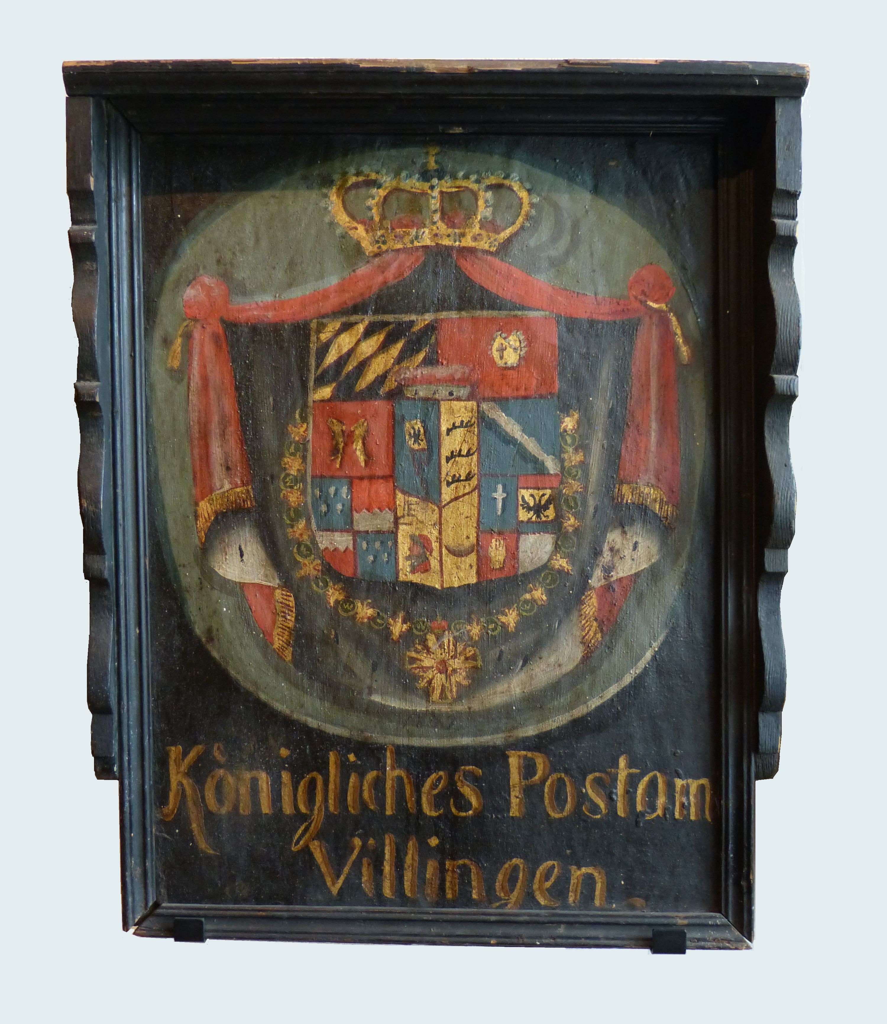 Königlich Württembergisches Postamt Villingen (Franziskanermuseum Villingen-Schwenningen CC BY)