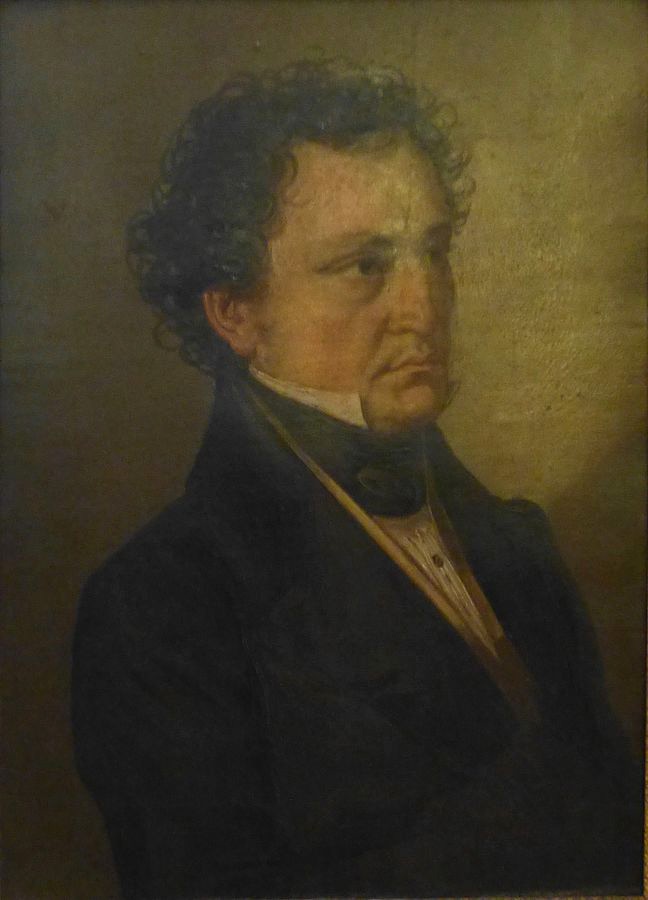 Wilhelm Dürr: Bildnis des Orchestrionbauers Jakob Blessing (Franziskanermuseum Villingen-Schwenningen CC BY)