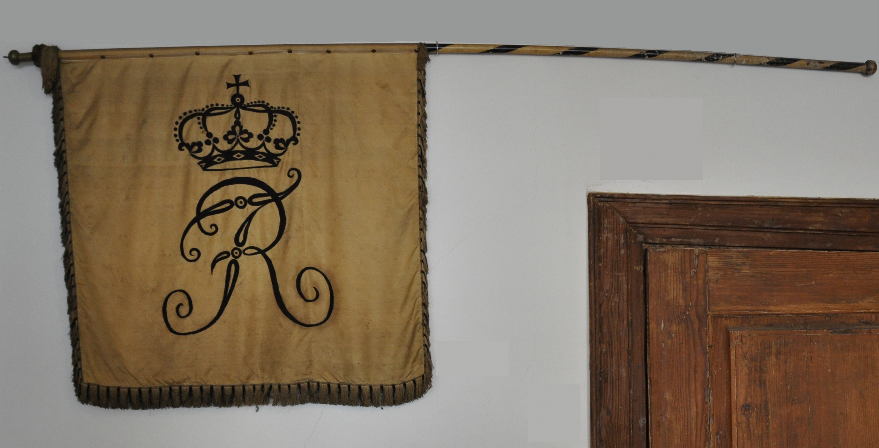 Fahne des Rottweiler Landbataillons (Stadtmuseum Rottweil CC BY)