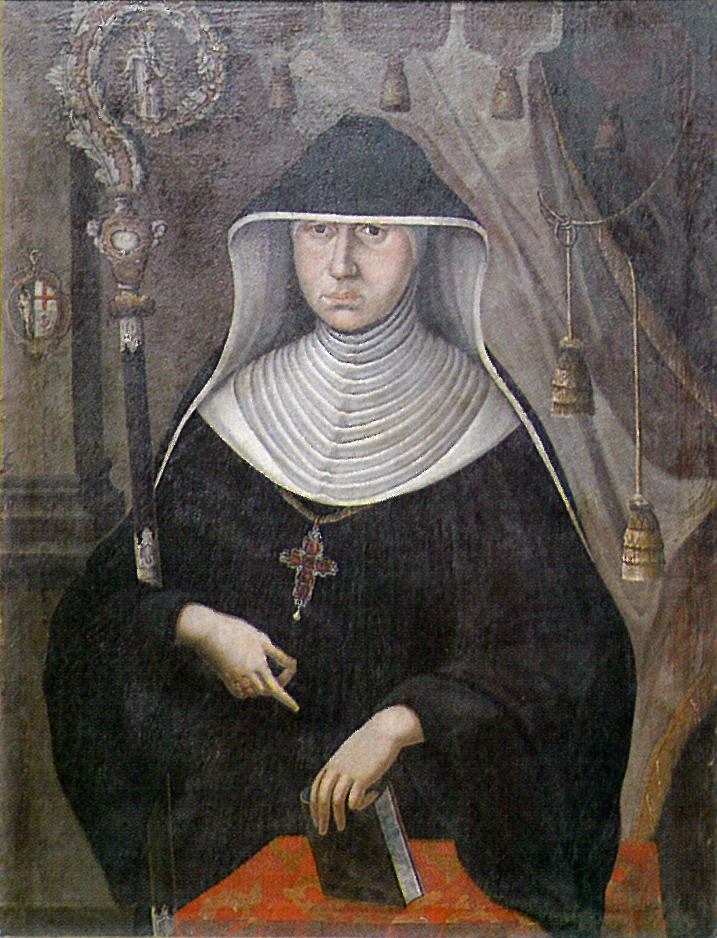 Bildnis der Äbtissin des Klosters Baindt Cäcilia Seitz (Museum im Kornhaus Bad Waldsee CC BY)