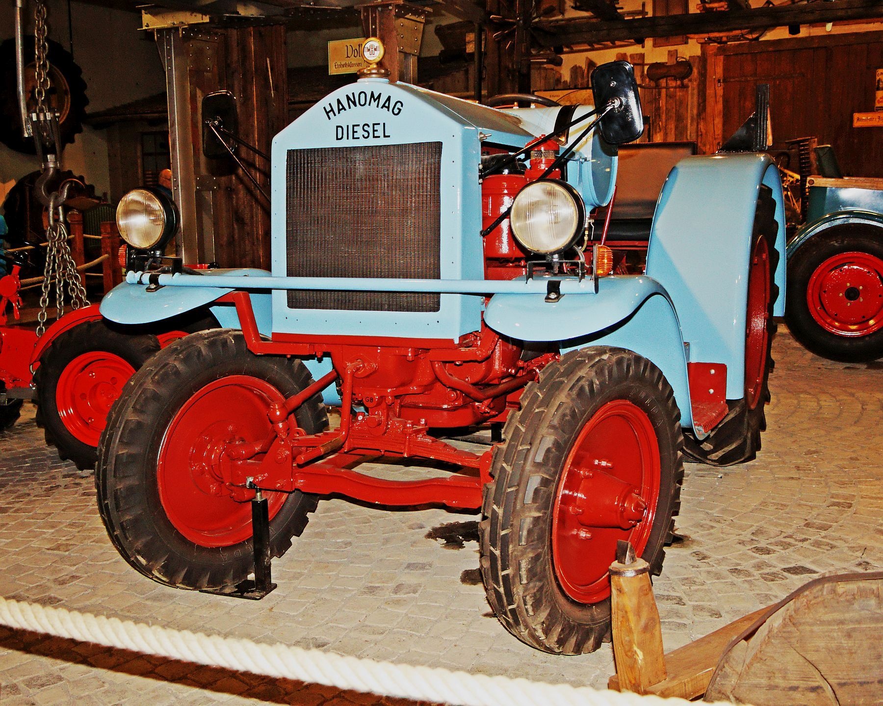 Hanomag SR45 (Traktormuseum Bodensee CC BY)