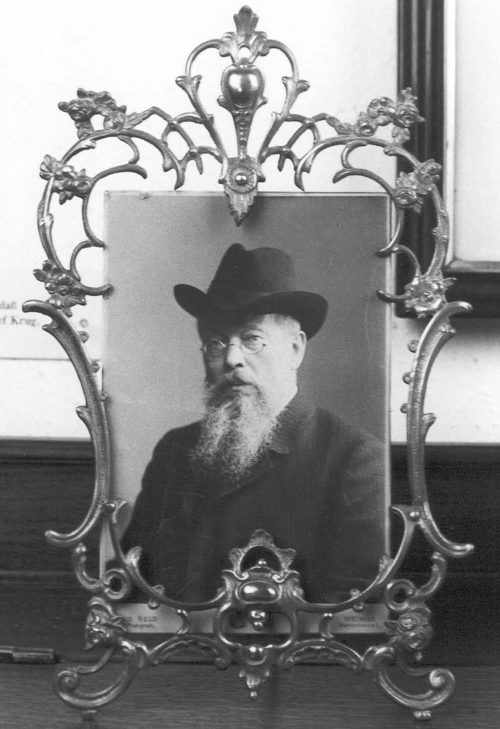 Fotografie Hans Sommer (1837-1922), Mathematiker und Komponist (Museum im Kornhaus Bad Waldsee CC BY)