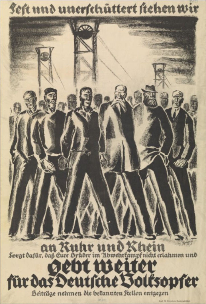 Plakat "Gebt weiter für das Deutsche Volksopfer" (Museum im Kornhaus Bad Waldsee CC BY-NC-SA)