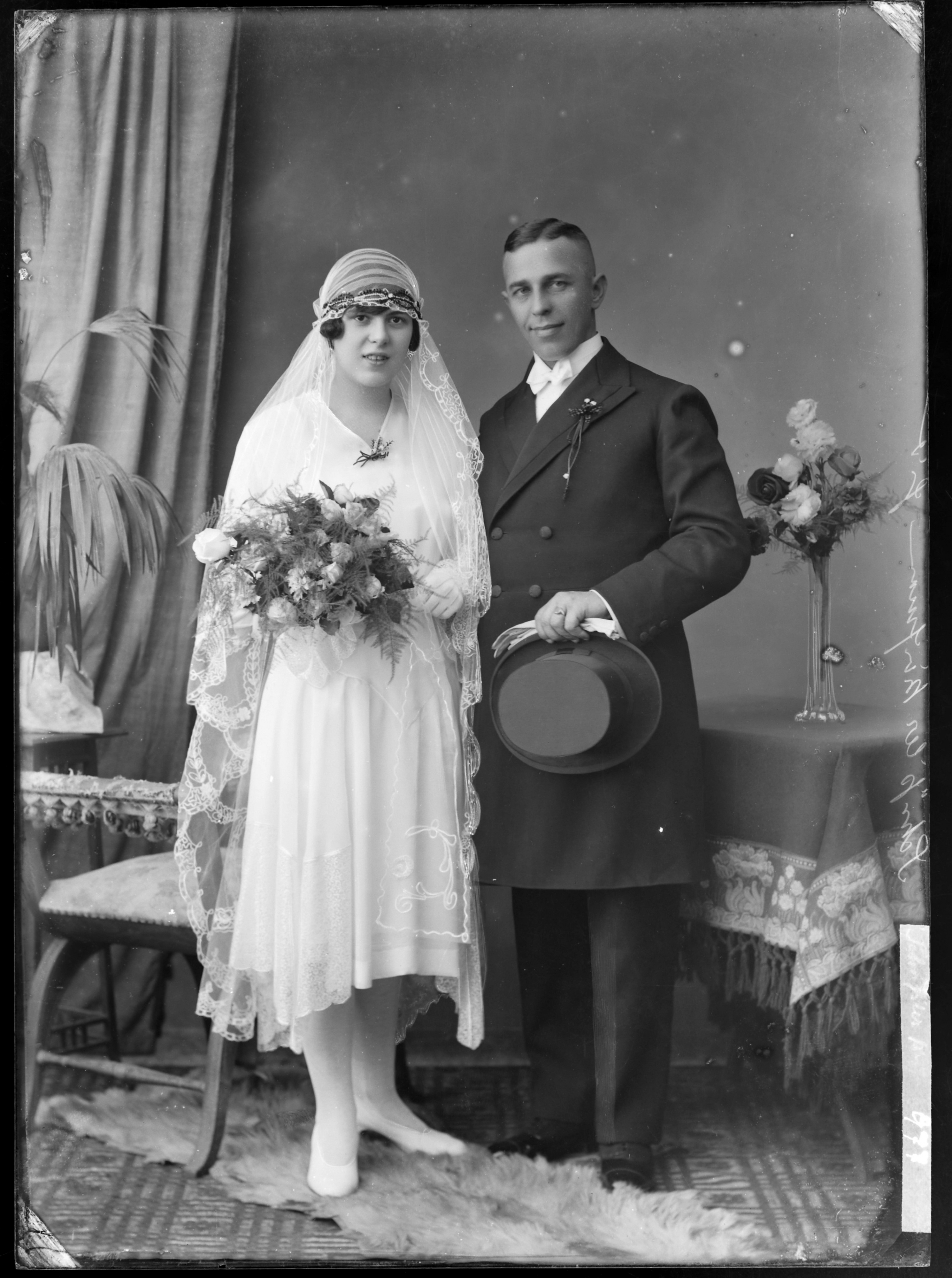 Brautpaar Schüßler (Bezirksmuseum Buchen CC BY-NC-SA)
