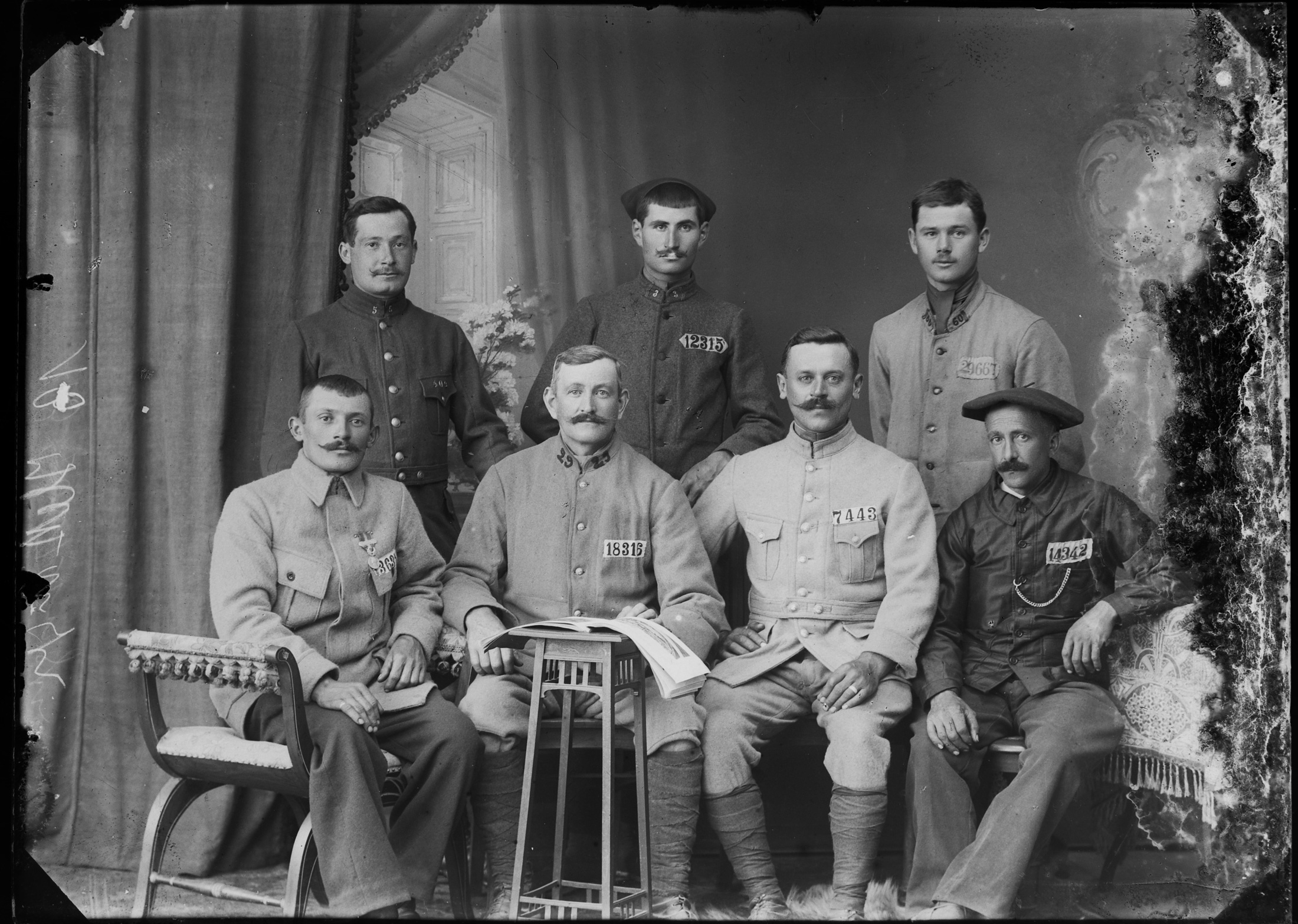 Französische Kriegsgefangene aus Hettingen (Bezirksmuseum Buchen CC BY-NC-SA)