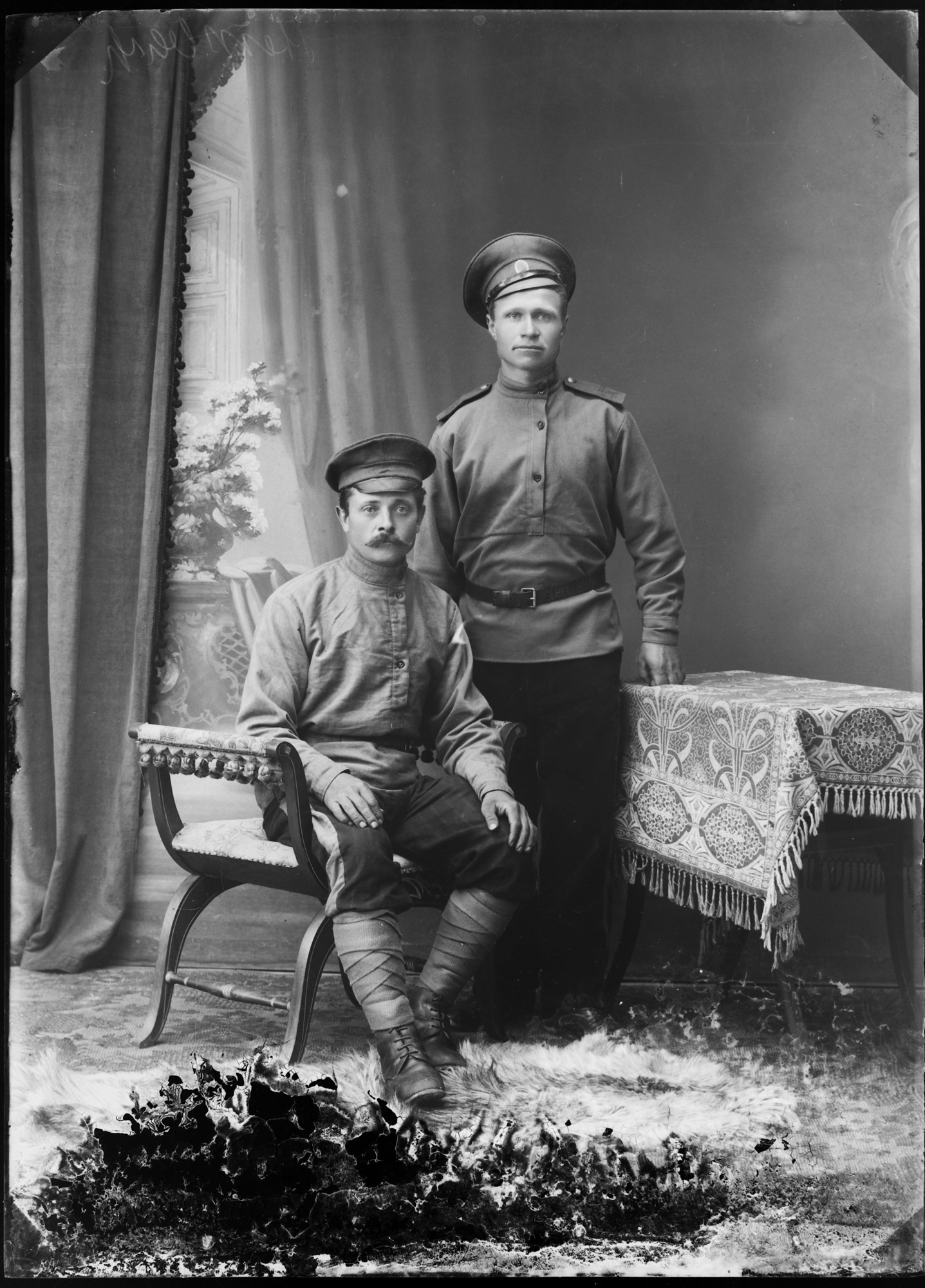 Zwei russische Kriegsgefangene (Bezirksmuseum Buchen CC BY-NC-SA)