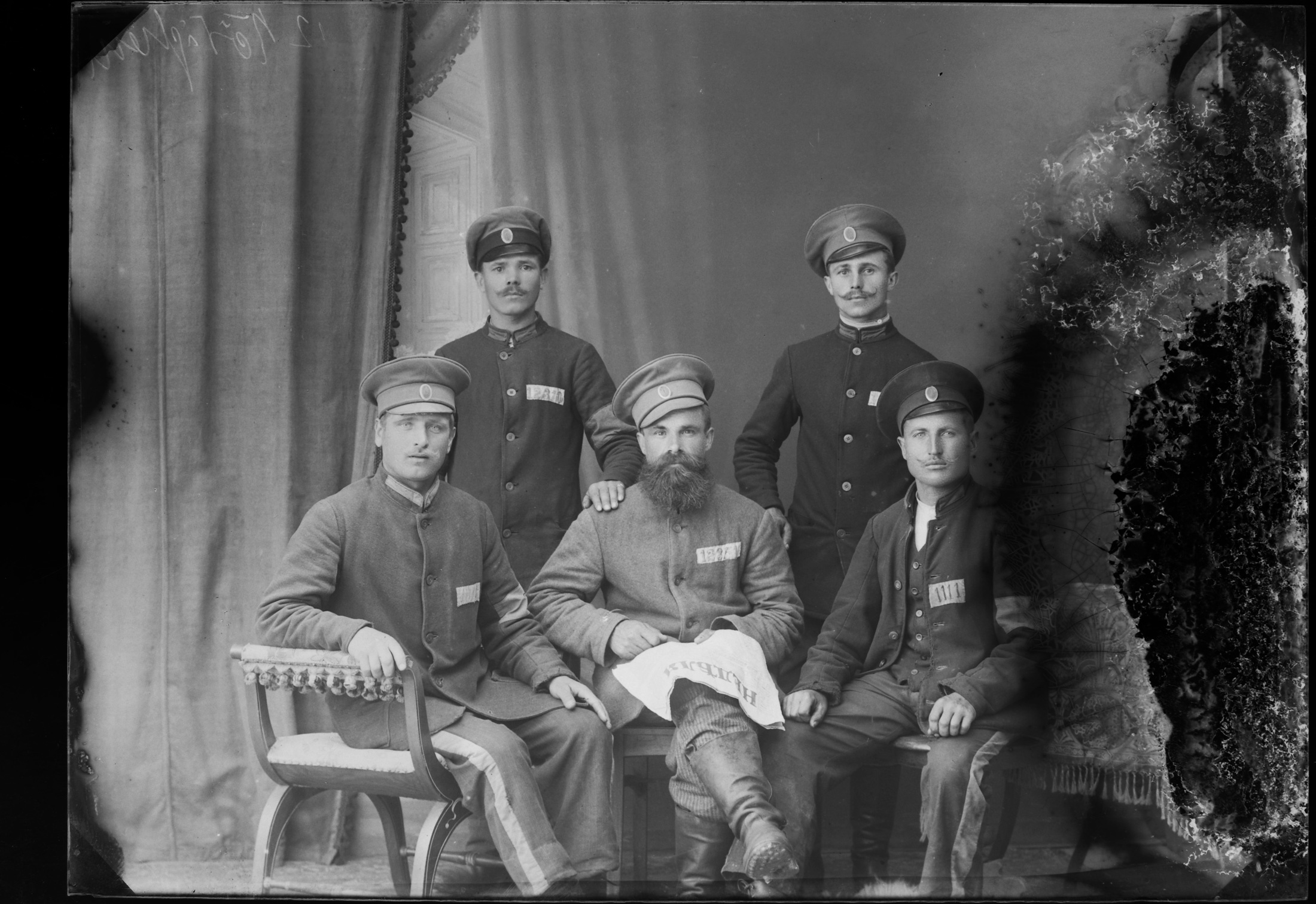 Russischer Kriegsgefangener im Weiß’schen Atelier (Bezirksmuseum Buchen CC BY-NC-SA)
