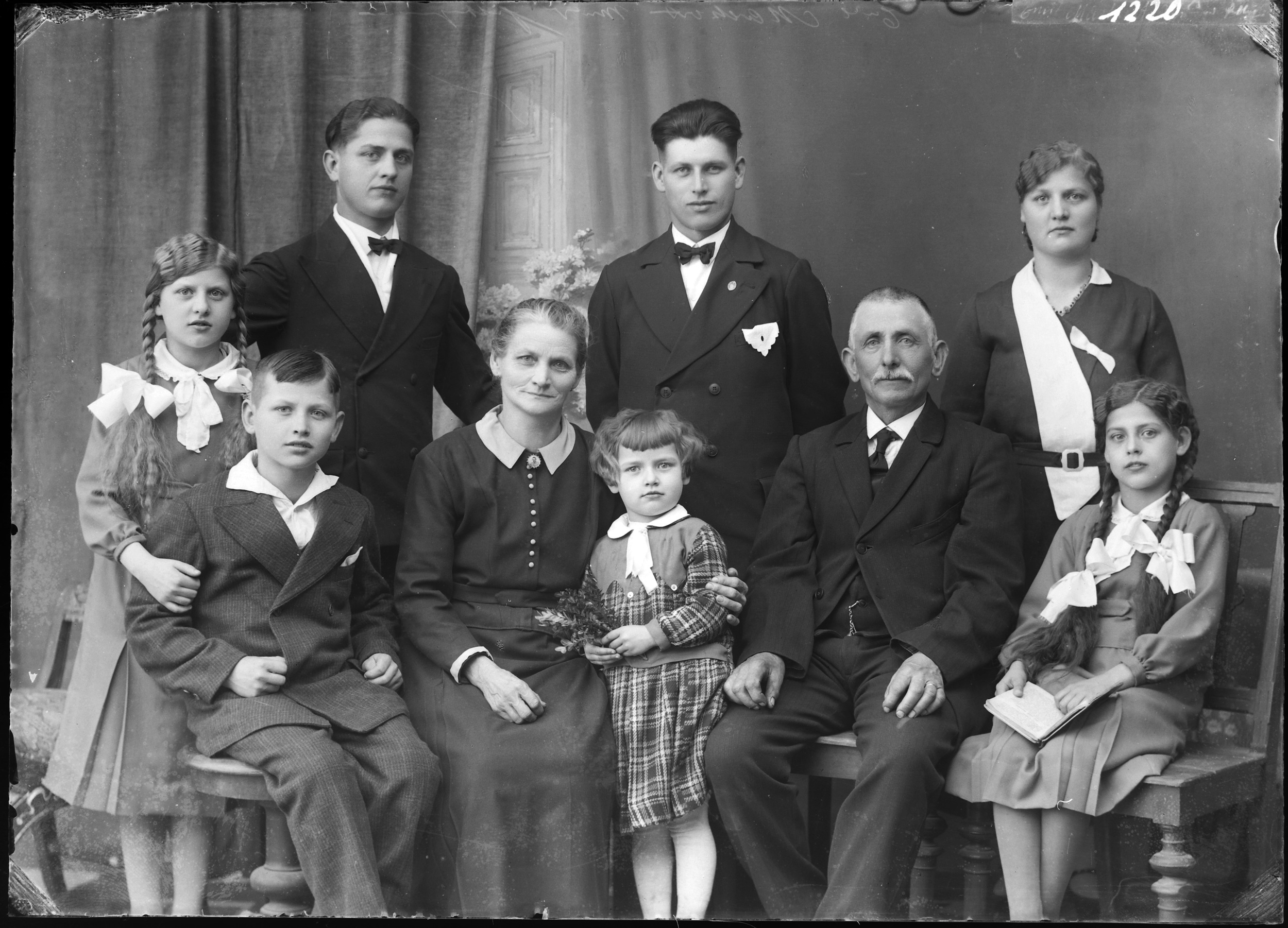 Familie Emil Mackert (Bezirksmuseum Buchen CC BY-NC-SA)