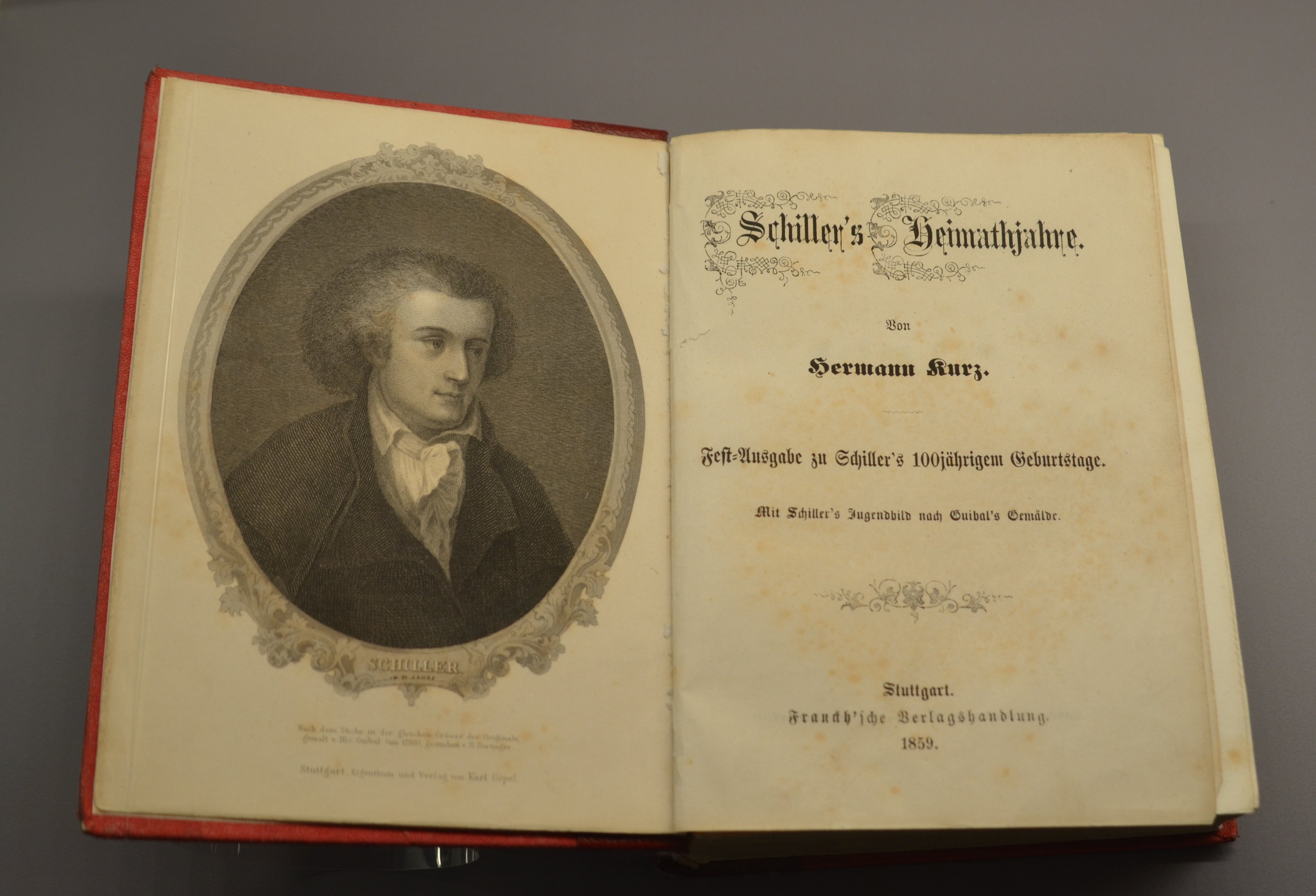 Hermann Kurz: Schillers Heimatjahre (Museum im Hirsch CC BY-NC-SA)