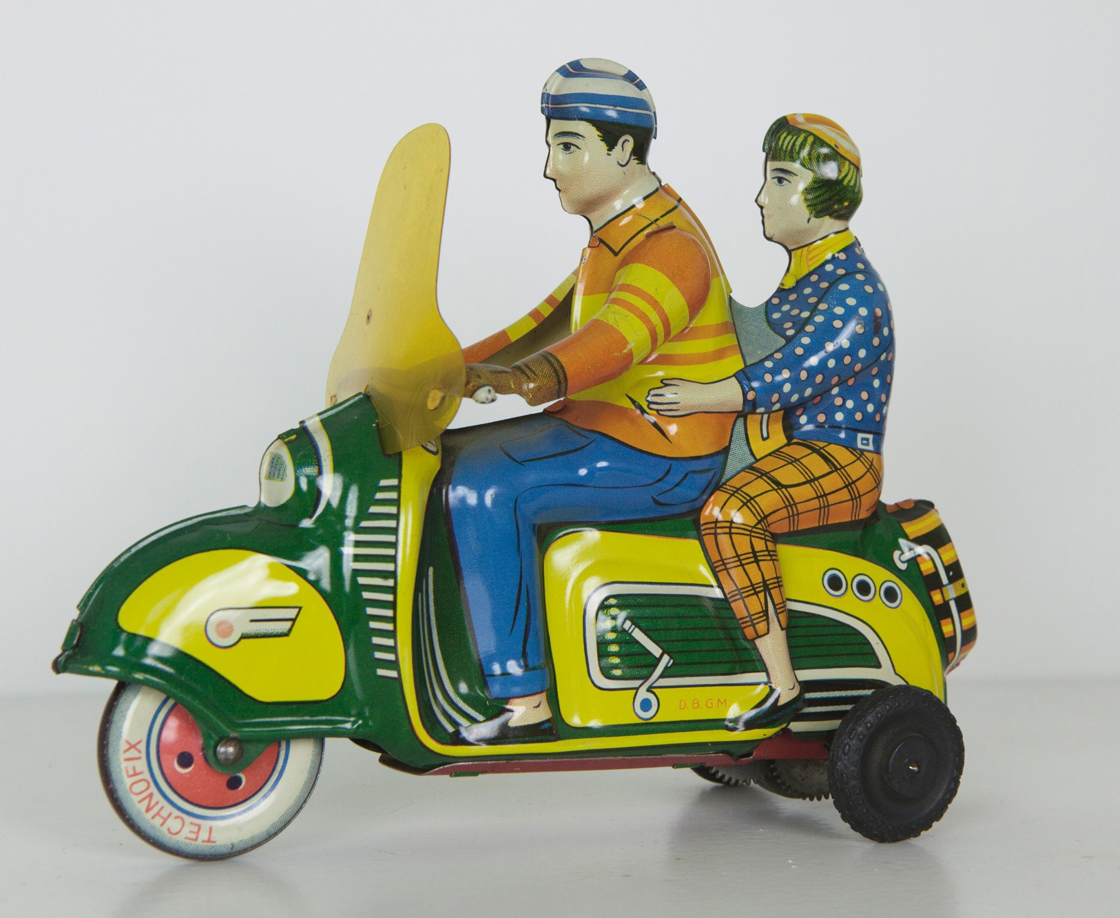 Technofix Motorroller (Das Kleine Museum - Spielzeug aus zwei Jahrhunderten CC BY)