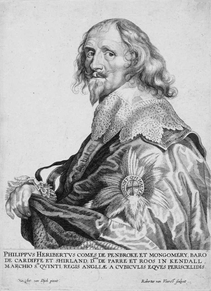 Bildnis Philip Herbert, 4. Earl of Pembroke (Städtisches Graphik-Kabinett Backnang CC BY-NC-SA)