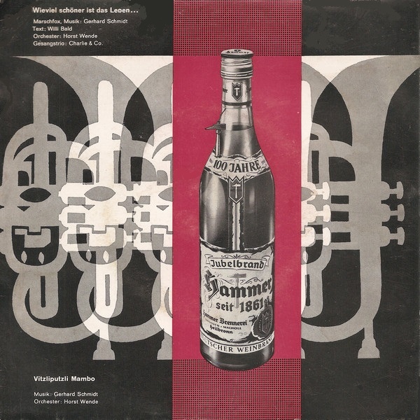 Schallplatte zum Hammer-Firmenjubiläum 1961 (Schwäbisches Schnapsmuseum Bönnigheim CC BY-NC-SA)