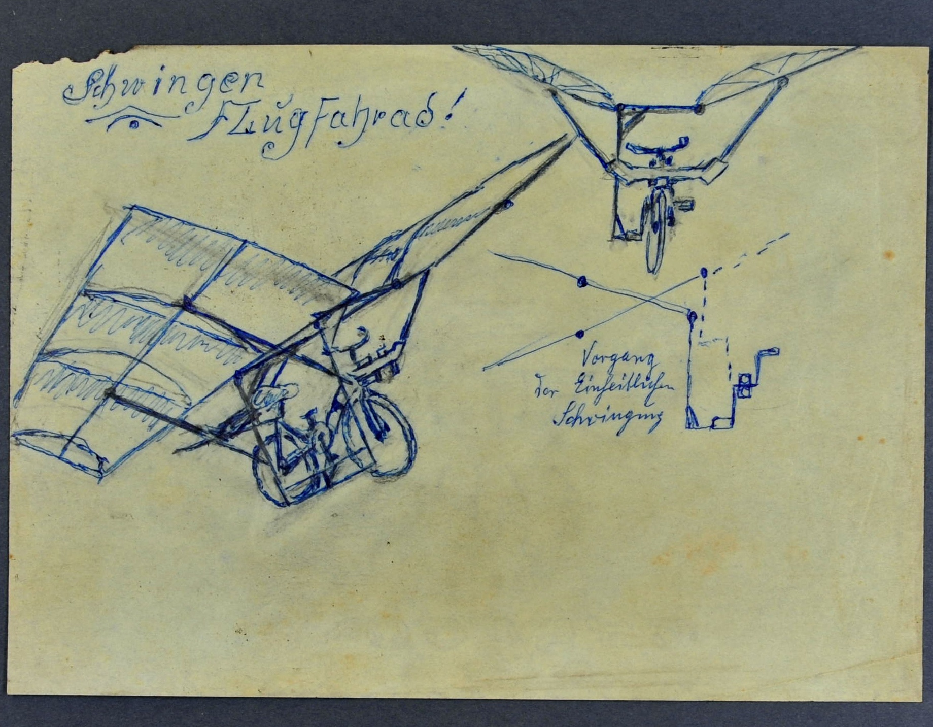 "Schwingen Flug Fahrad!" (Gustav Mesmer Stiftung CC BY-NC-SA)