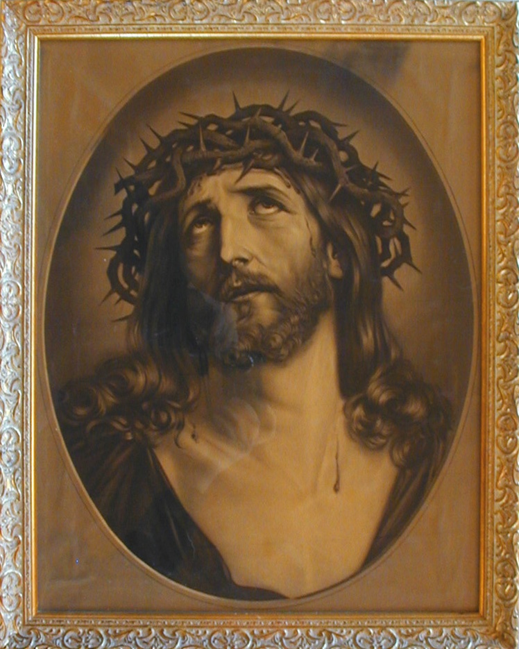 Christus mit der Dornenkrone (Heimatmuseum Altes Rathaus Loßburg CC BY-NC-SA)