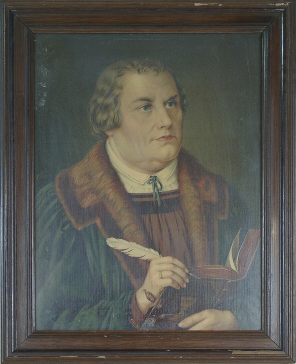 Martin Luther als Theologe (Sandelsches Museum Kirchberg an der Jagst CC BY-NC-SA)