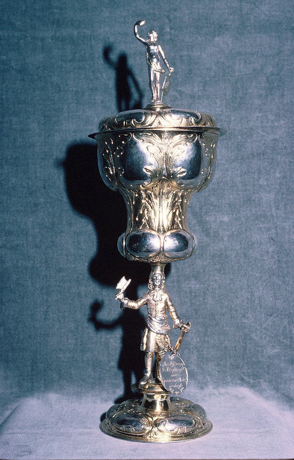 Pokal der Metzgerzunft Stuttgart (Deutsches Fleischermuseum Böblingen CC BY-NC-SA)