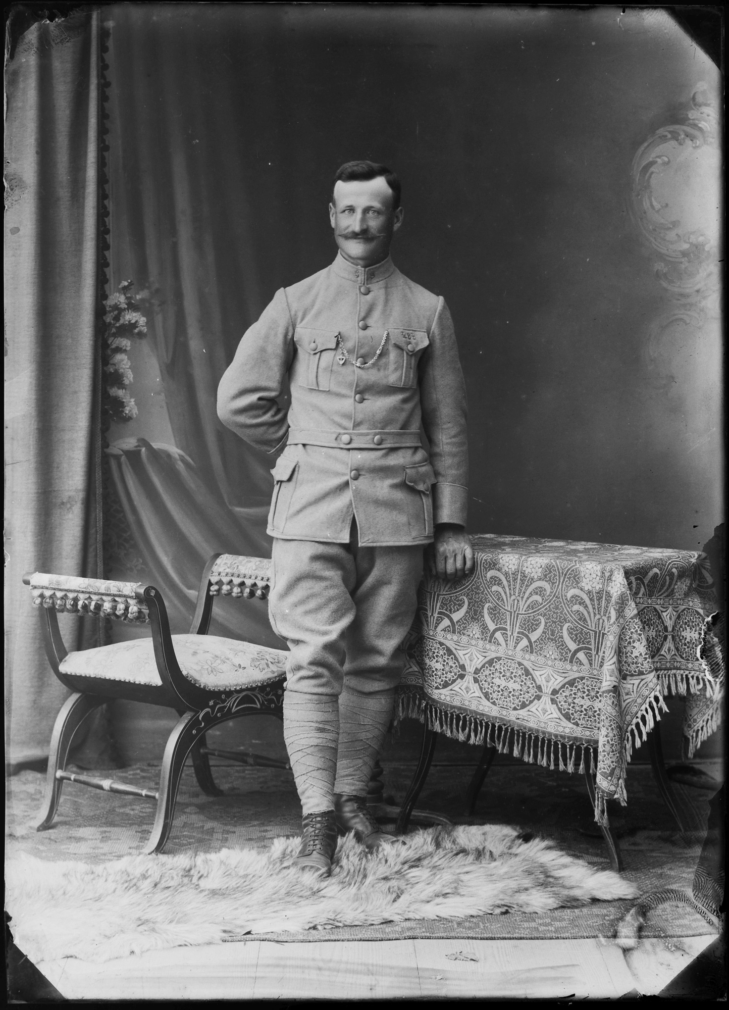 Alphonse Bouton, französischer Kriegsfangener (Bezirksmuseum Buchen CC BY-NC-SA)