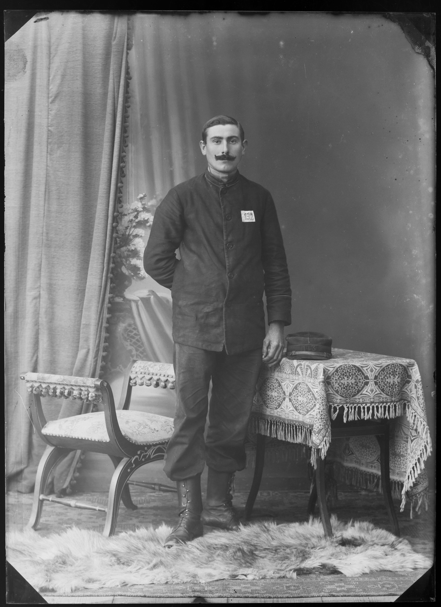 Elie Vergnet, französischer Kriegsgefangener (Bezirksmuseum Buchen CC BY-NC-SA)