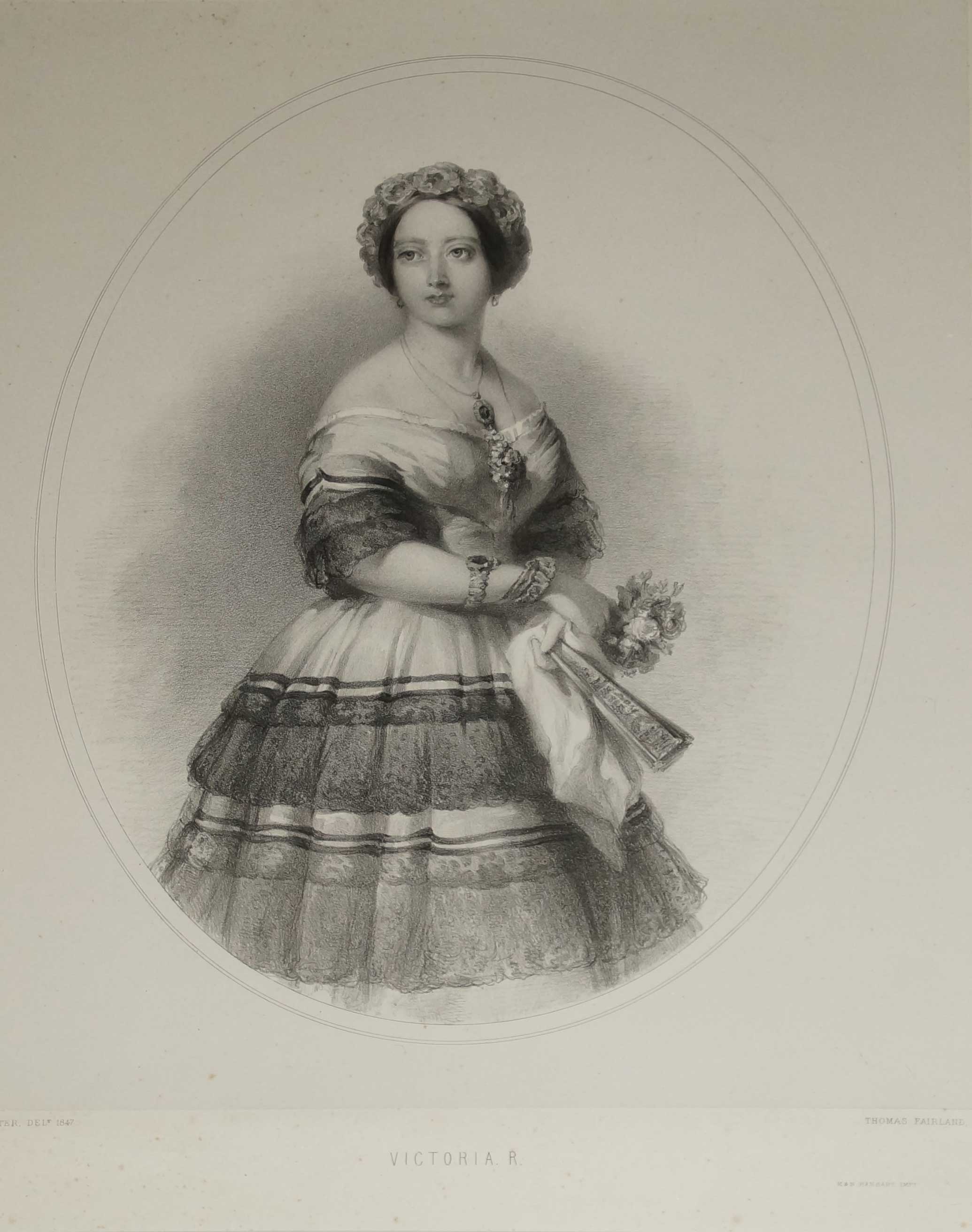 Thomas Fairland: Queen Victoria (Le Petit Salon - Winterhalter in Menzenschwand CC BY-NC-SA)