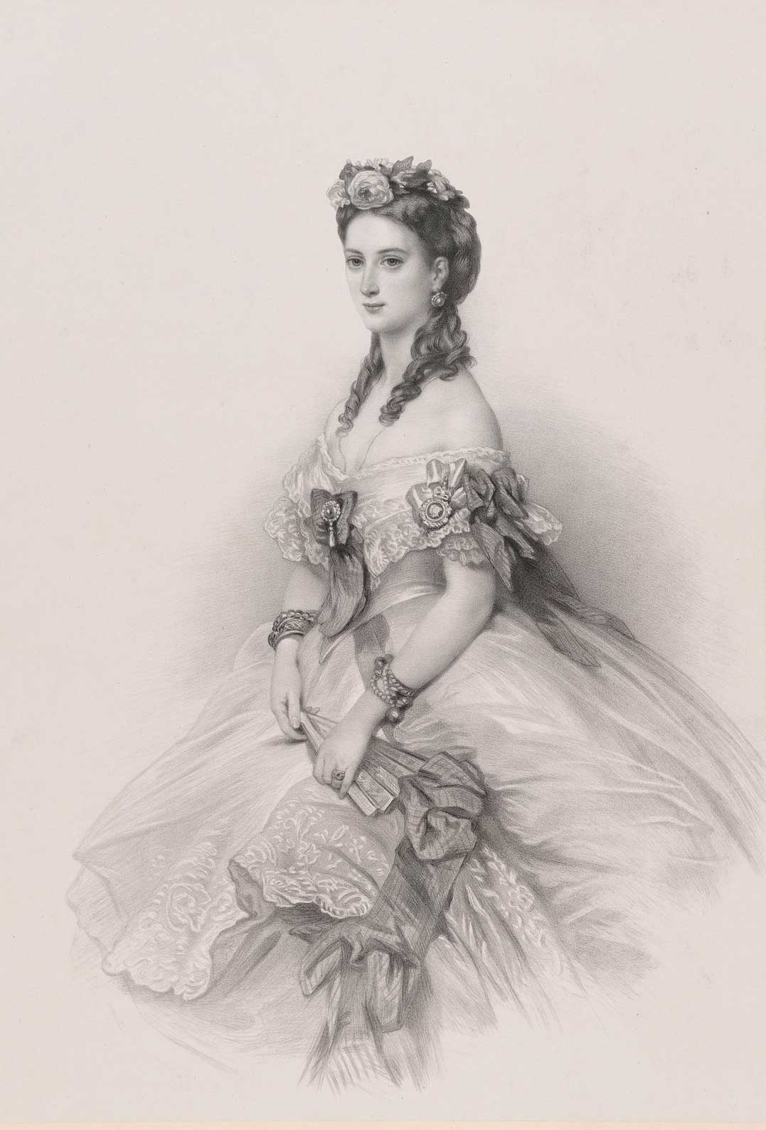 John Alfred Vinter: Alexandra, Princess of Wales (Le Petit Salon - Winterhalter in Menzenschwand CC BY-NC-SA)