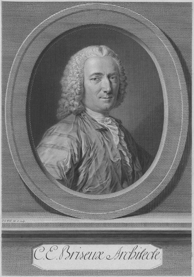 Johann Georg Wille: Bildnis Charles Étienne Briseux (Städtisches Graphik-Kabinett Backnang CC BY-NC-SA)