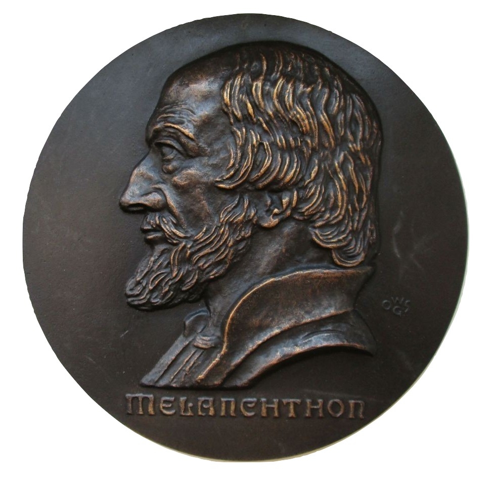 Einseitige Schau-Medaille auf Philipp Melanchthon 2005 (Museum im Melanchthonhaus Bretten CC BY-NC-SA)