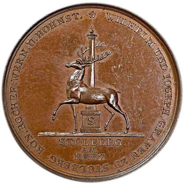 Medaille auf das 300-jährige Jubiläum des Beginns der Reformation 1817 (Museum im Melanchthonhaus Bretten CC BY-NC-SA)