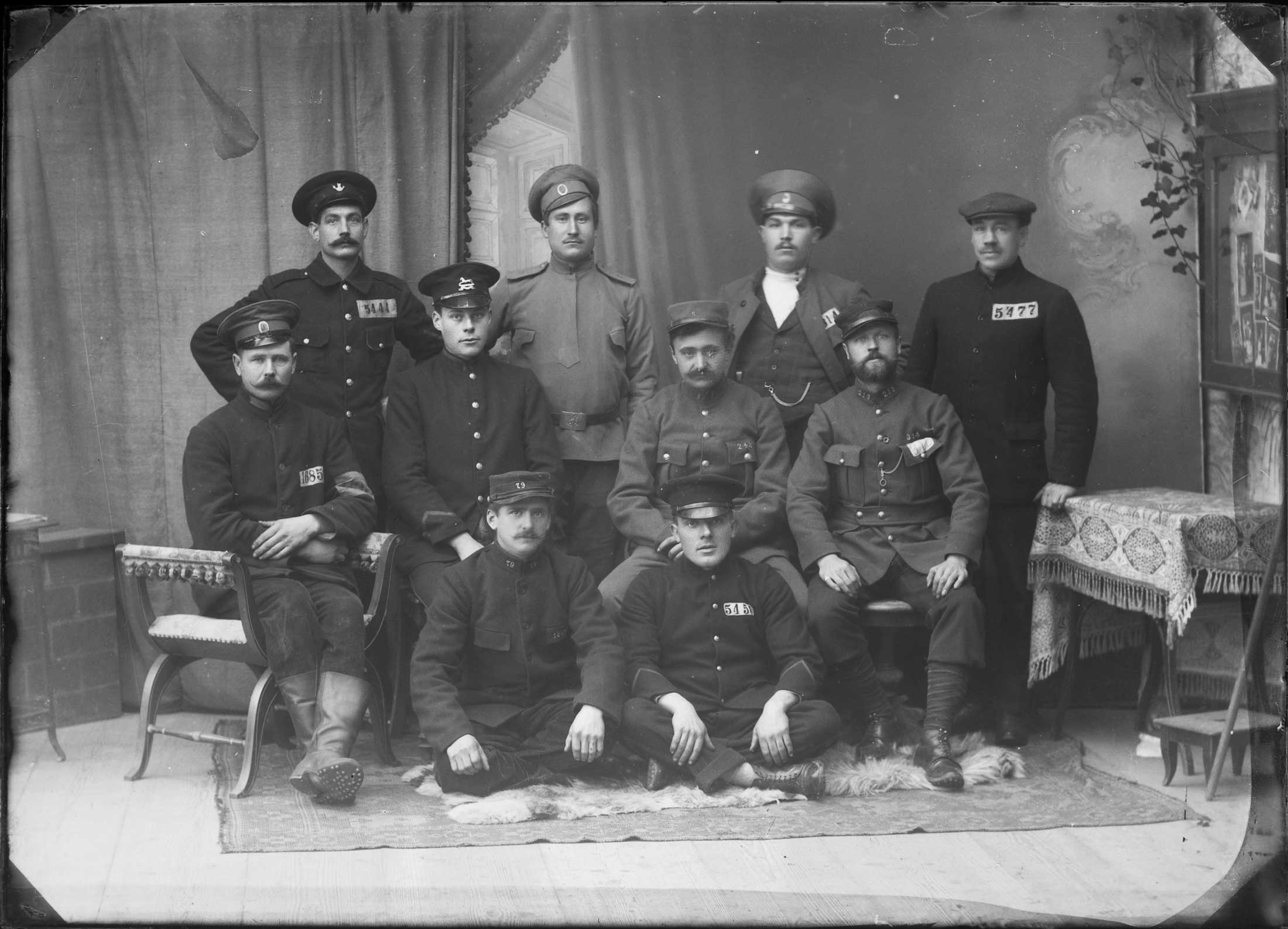 Französische, russische und britische Kriegsgefangene (Bezirksmuseum Buchen CC BY-NC-SA)