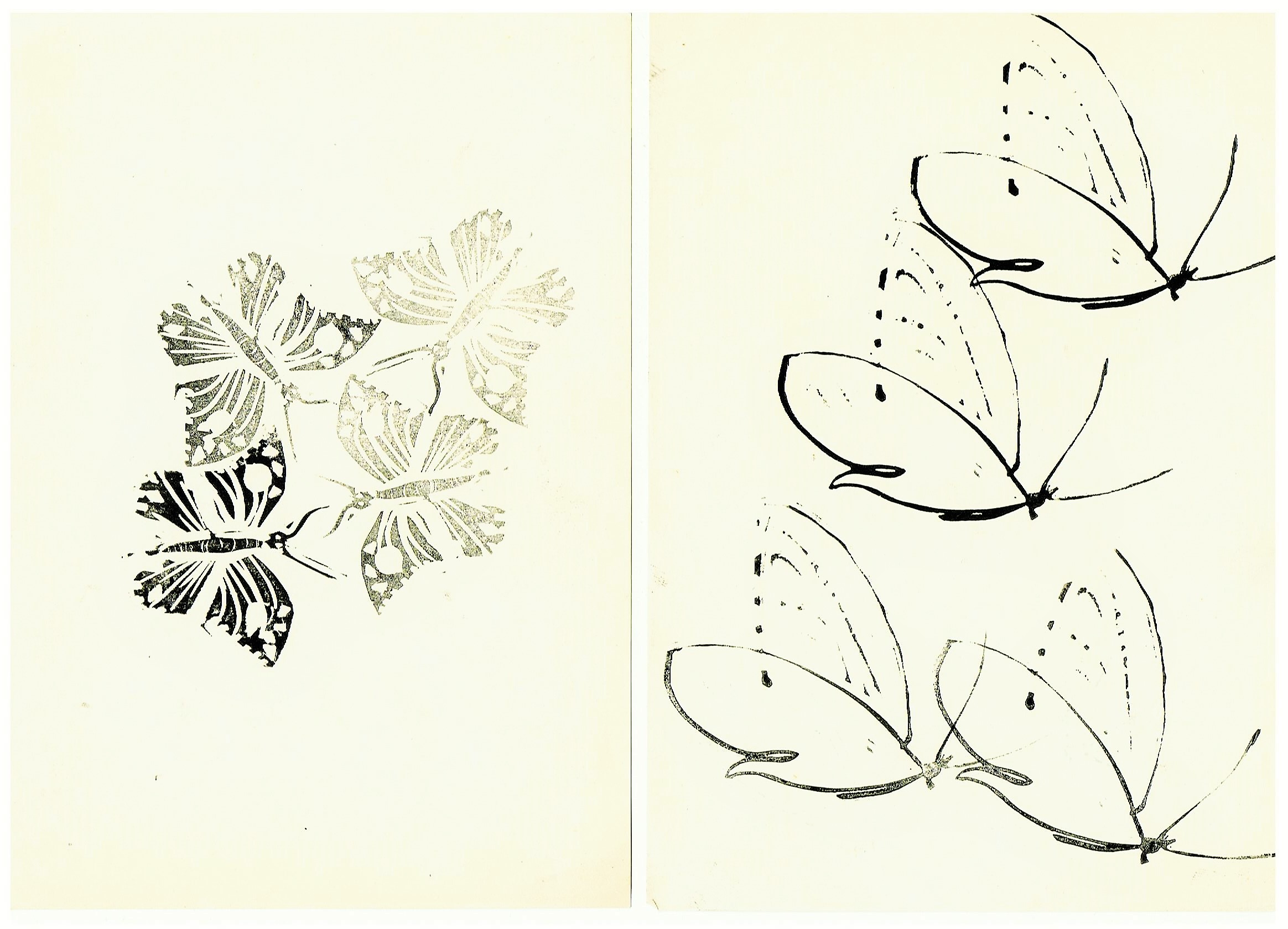 Schmetterlinge (Kunststiftung Eleonore Kötter CC BY-NC-SA)