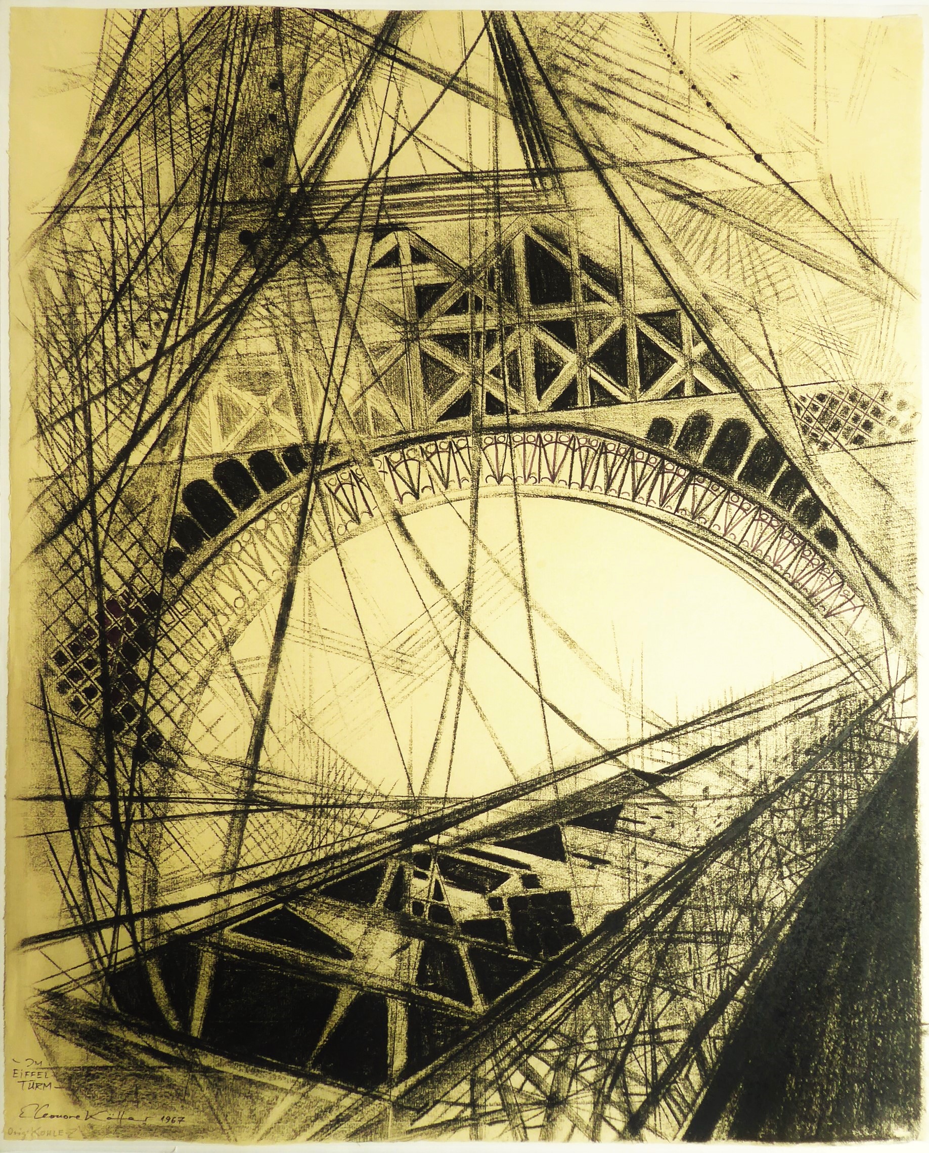 Im Eiffelturm (Kunststiftung Eleonore Kötter CC BY-NC-SA)