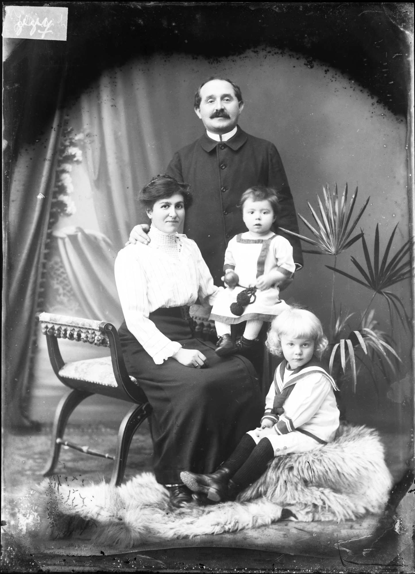 Familie Heinrich Wittemann (Bezirksmuseum Buchen CC BY-NC-SA)