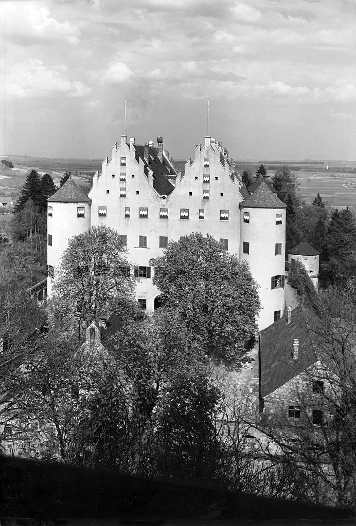 Schloss Erbach (Donau) (Haus der Geschichte Baden-Württemberg / Sammlung Gebrüder Metz CC BY-SA)