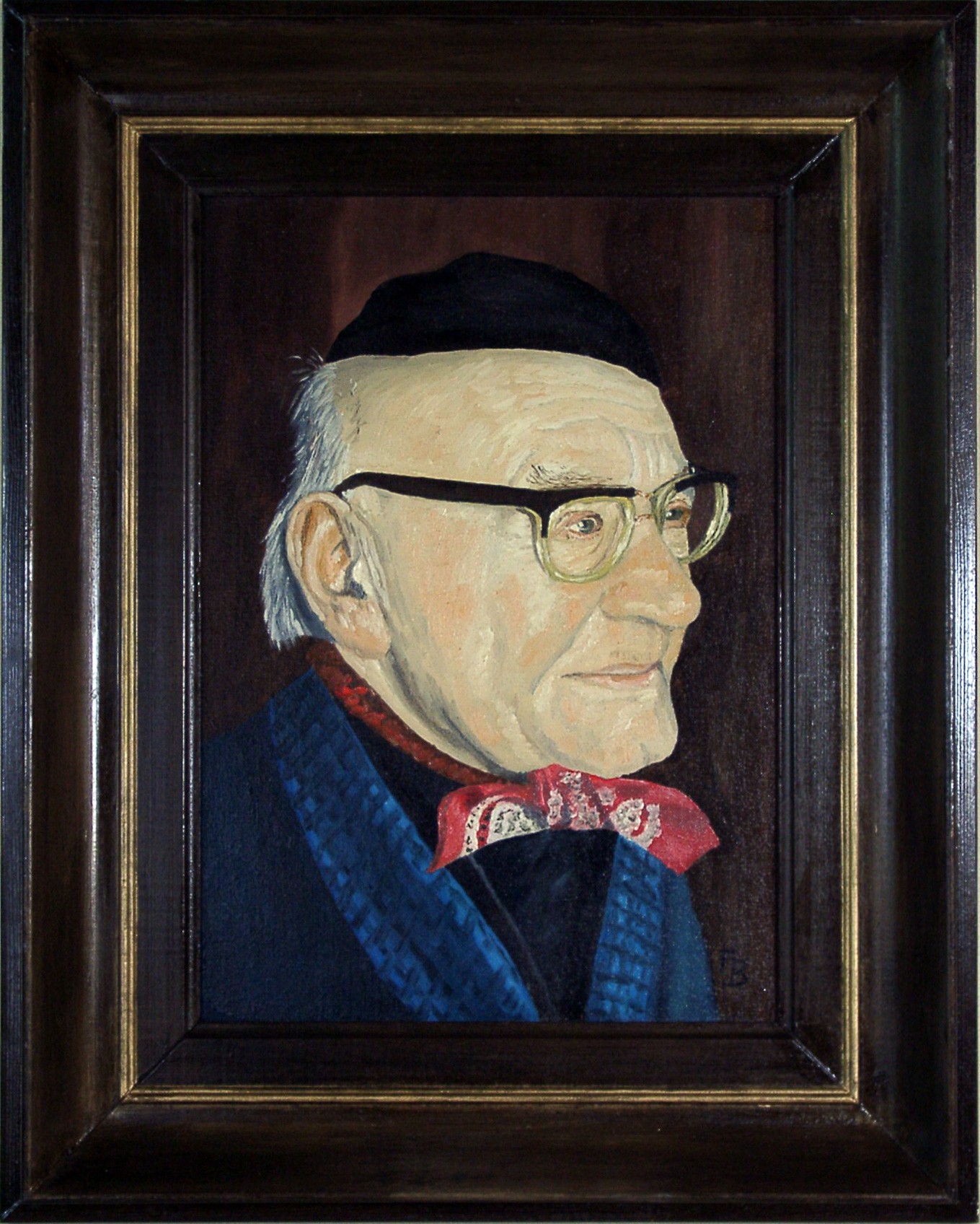 Porträt Georg Harro Schaeff-Scheefen (Sandelsches Museum Kirchberg an der Jagst CC BY-NC-SA)