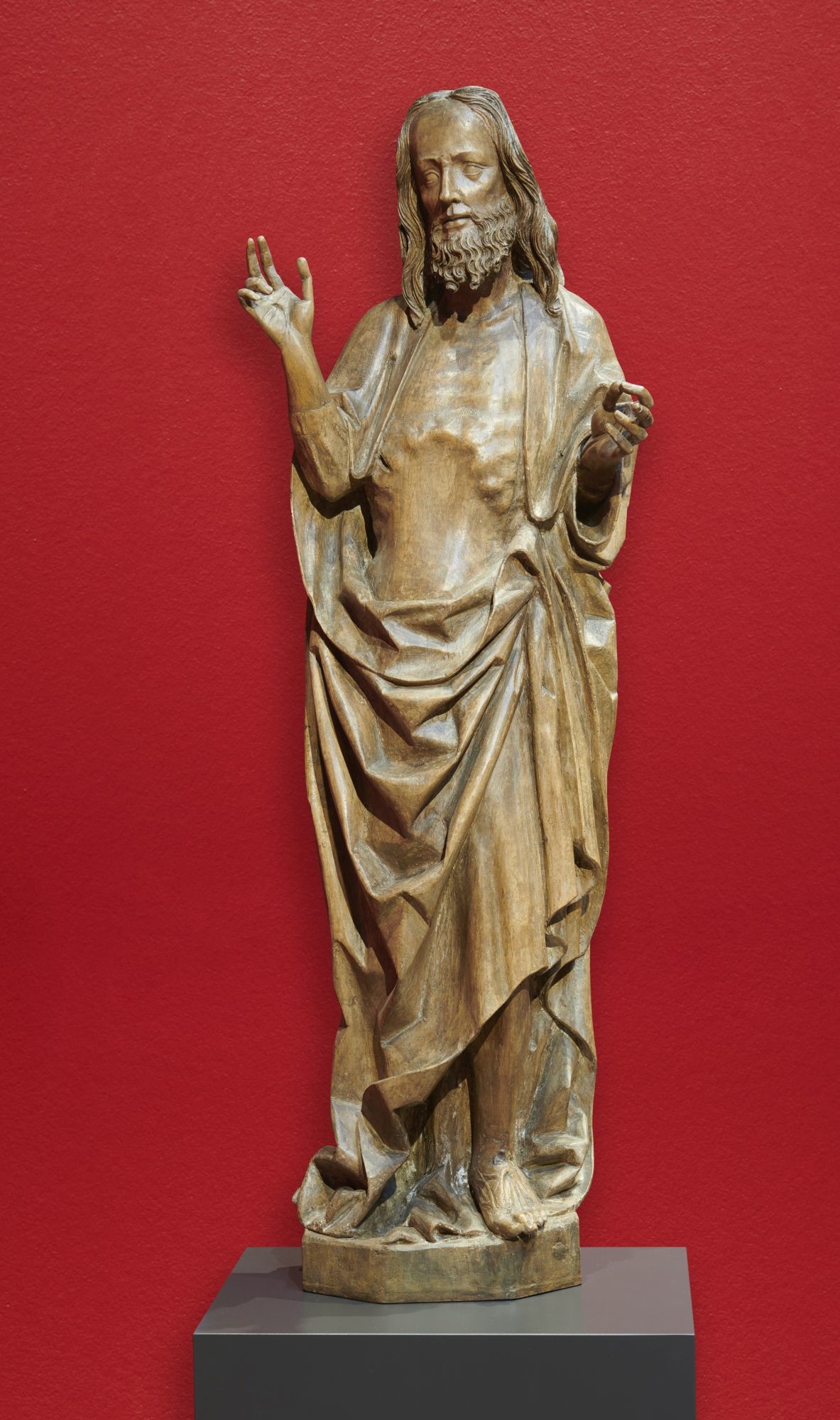 Skulptur: Auferstandener Christus (Dominikanermuseum Rottweil CC BY-NC-SA)