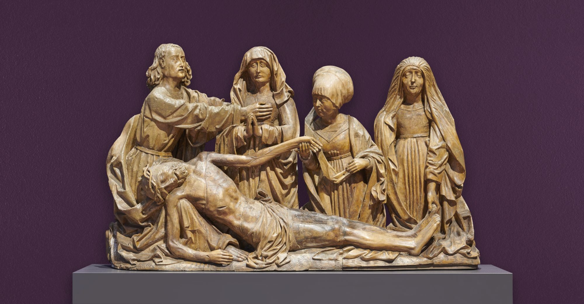 Skulptur: Beweinung Christi (Dominikanermuseum Rottweil CC BY-NC-SA)