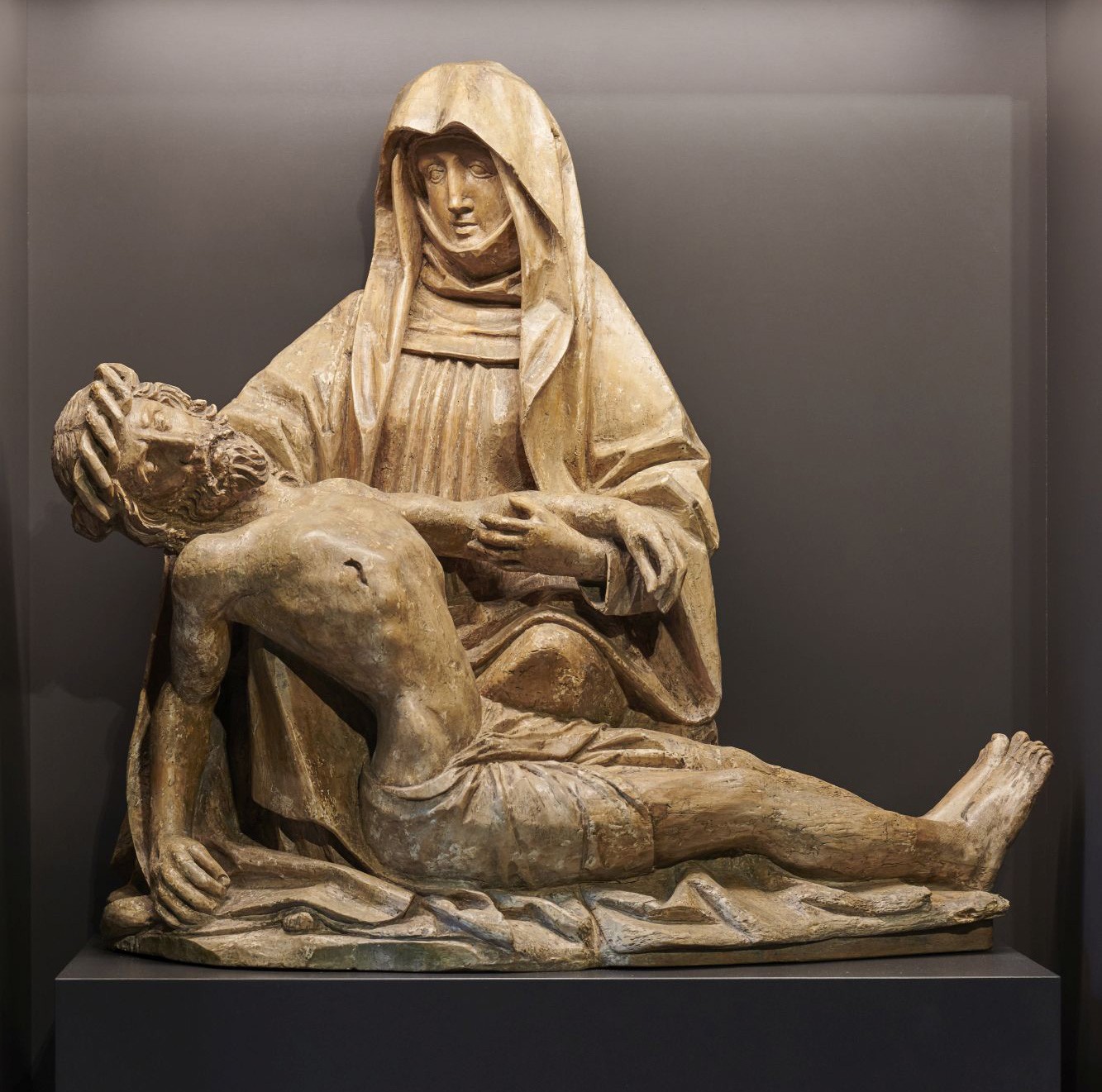 Skulptur: Vesperbild (Dominikanermuseum Rottweil CC BY-NC-SA)