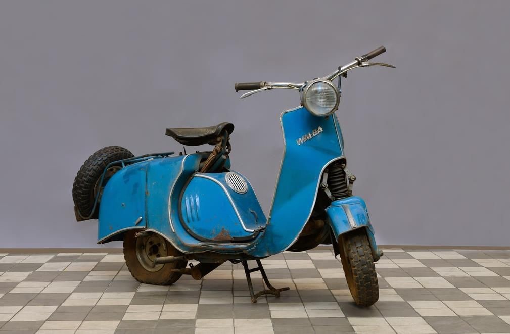 Motorroller. Walba. Ilo Werke (Heimatmuseum Reutlingen CC BY-NC-SA)