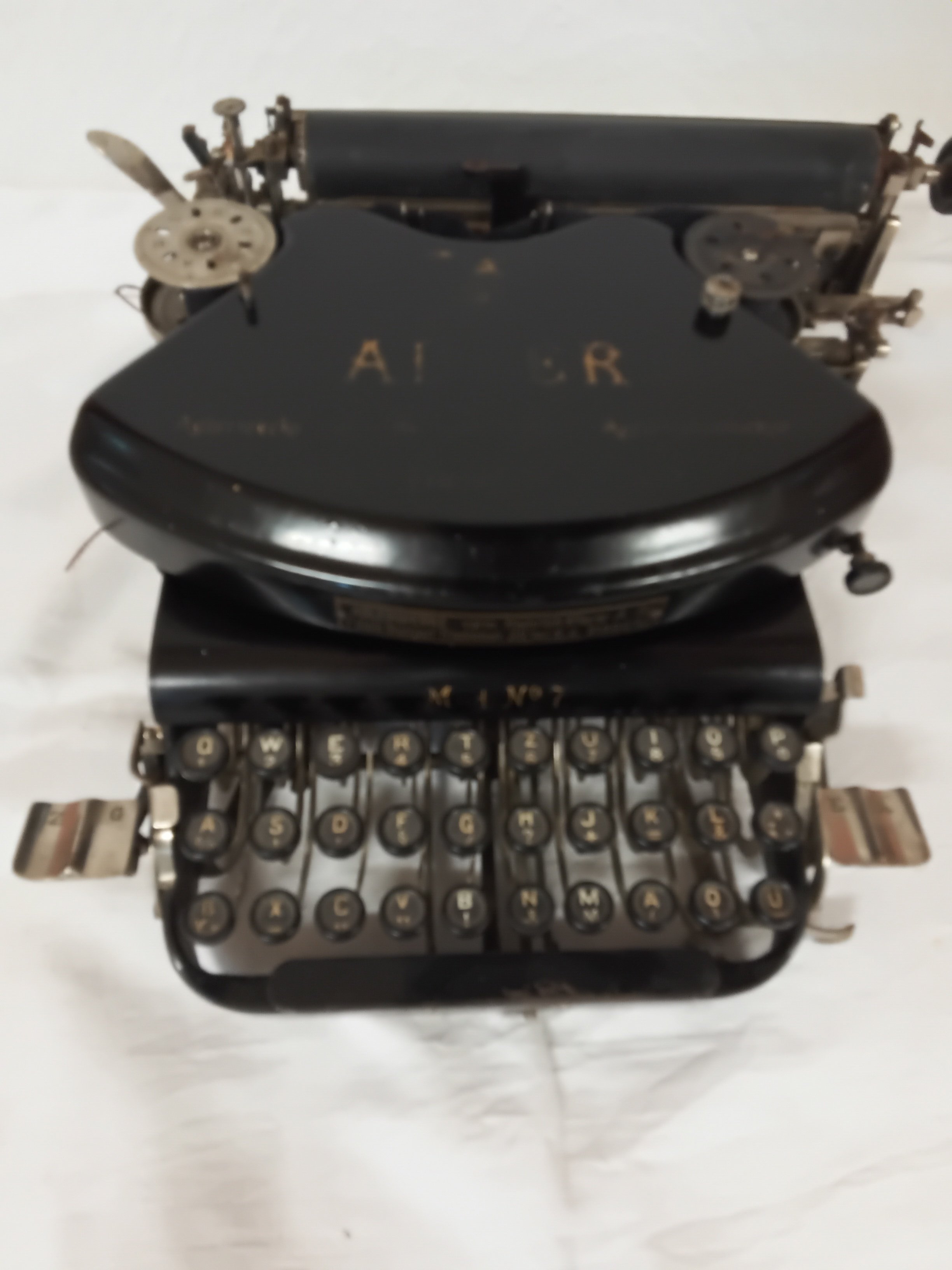Schreibmaschine (Heimatmuseum Aichstetten CC BY-NC-SA)