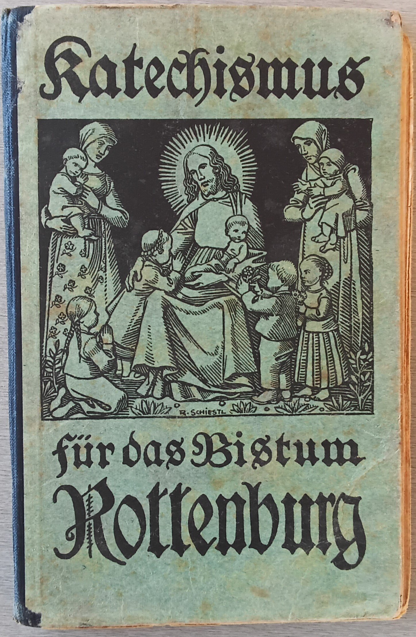 Buch Katechismus 1920 (Heimatmuseum Aichstetten CC BY-NC-SA)