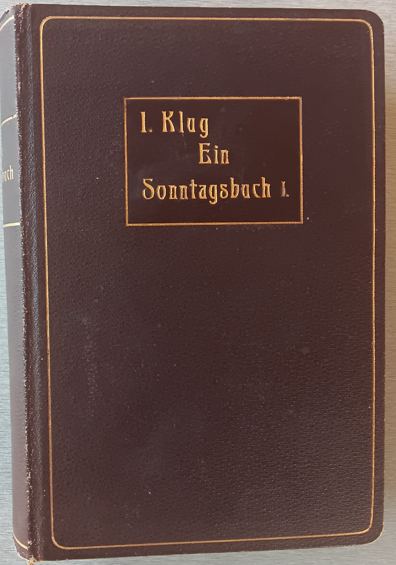 Buch - Sonntagsbuch I (Heimatmuseum Aichstetten CC BY-NC-SA)