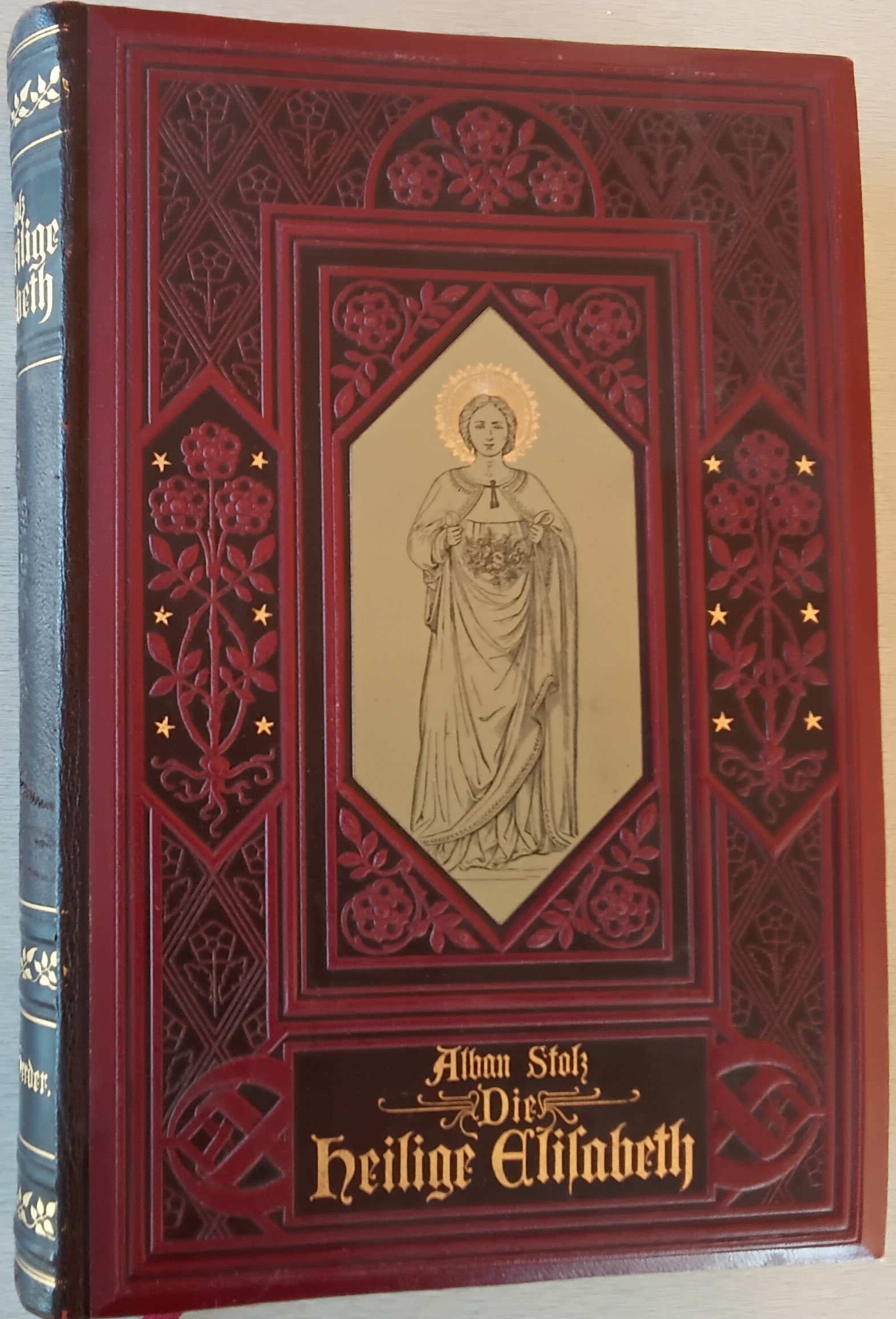 Buch - die heilige Elisabeth (Heimatmuseum Aichstetten CC BY-NC-SA)