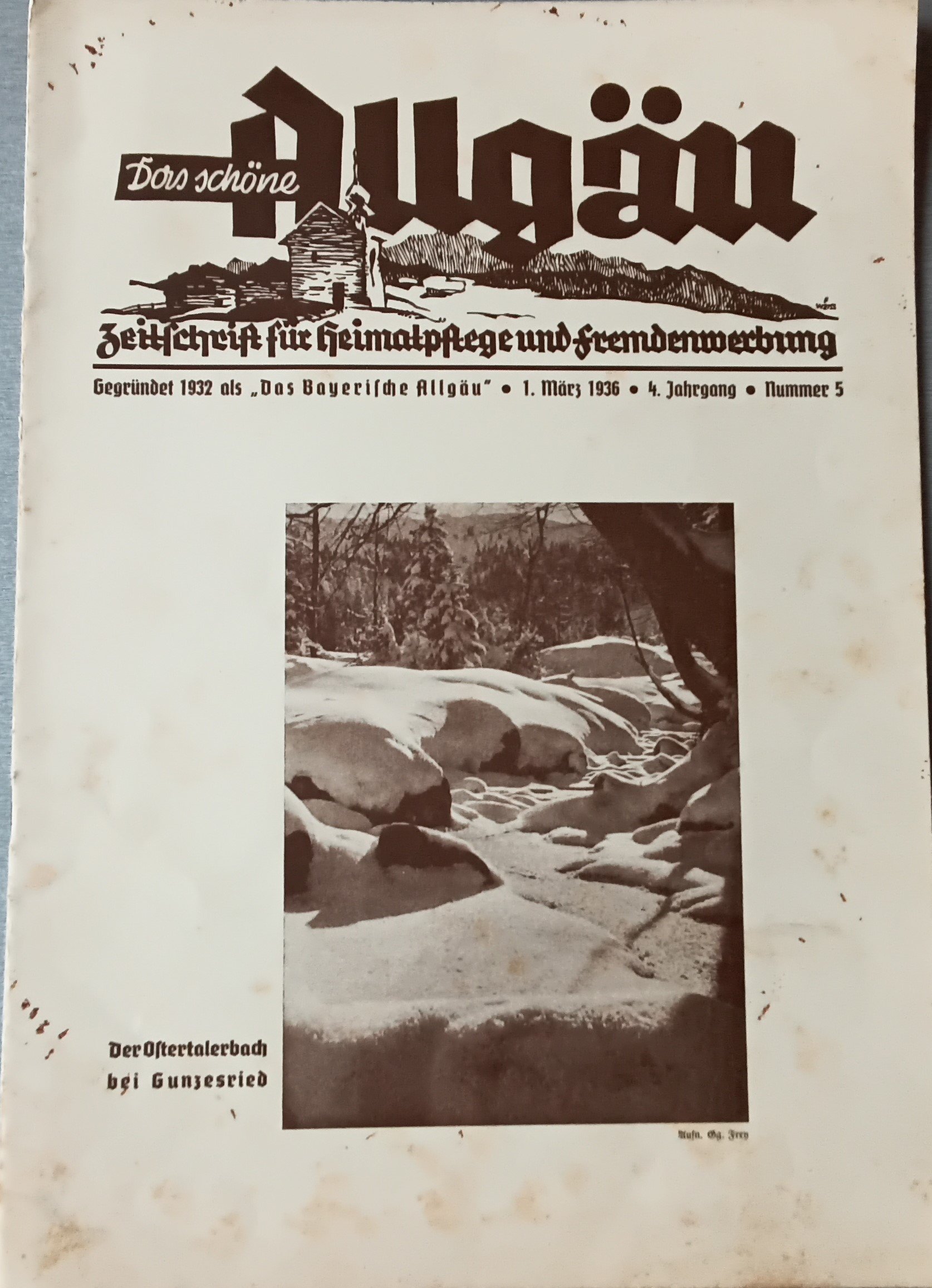 Das schöne Allgäu 1936 Heft 05 (Heimatmuseum Aichstetten CC BY-NC-SA)