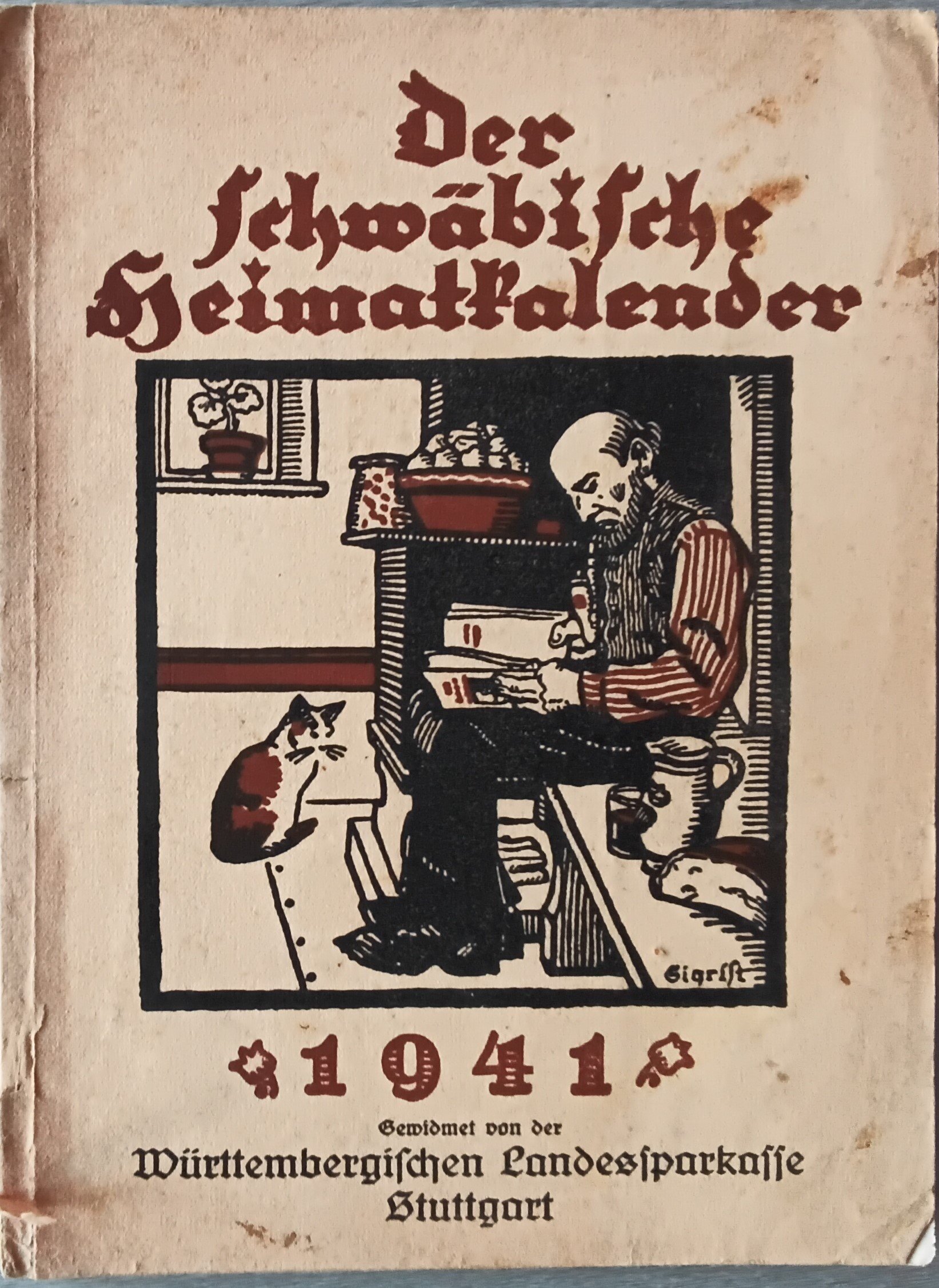 Der Schwäbische Heimatkalender (Heimatmuseum Aichstetten CC BY-NC-SA)
